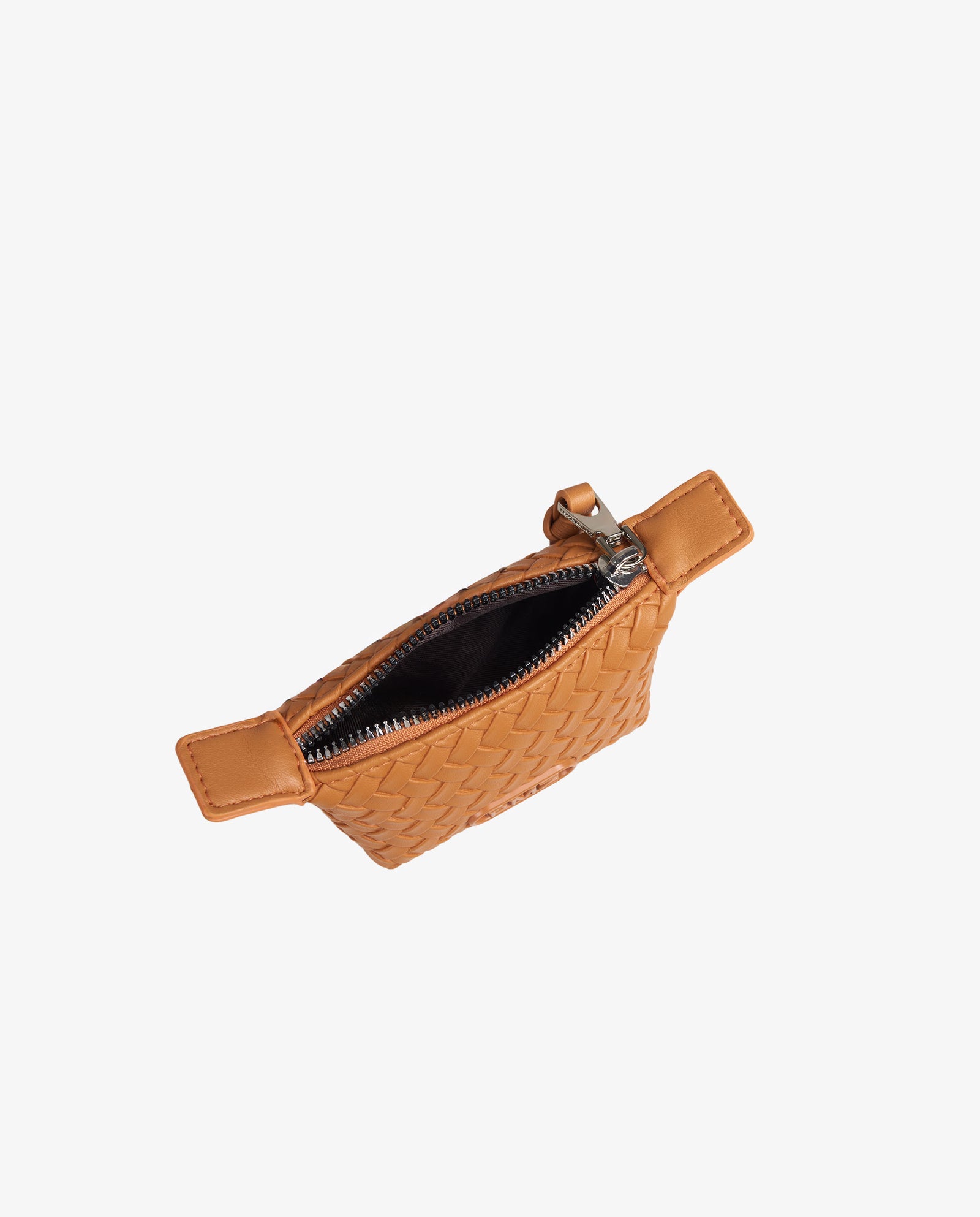 MONEDERO TRENZADO NARANJA