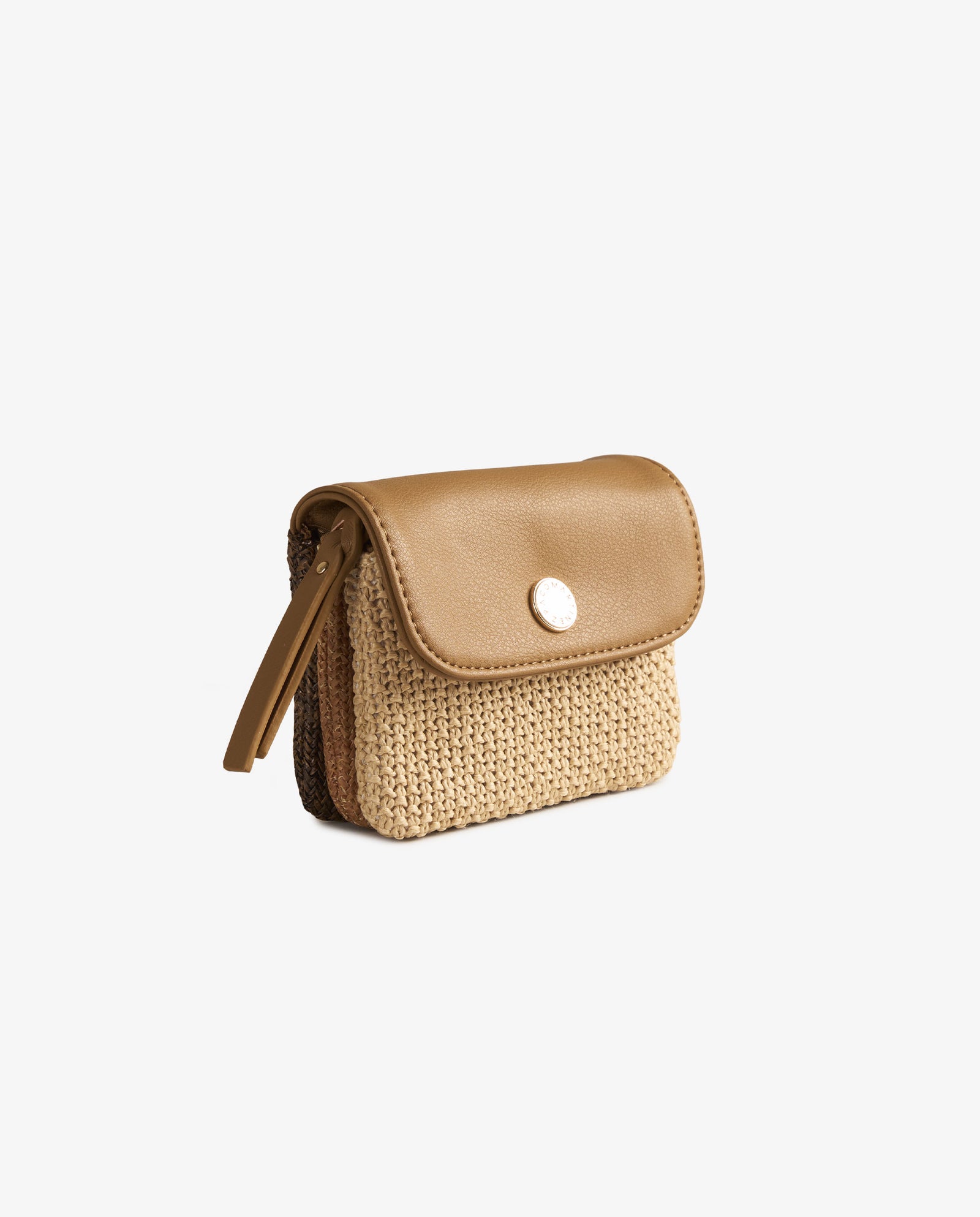 MONEDERO RAFIA COMBINADA