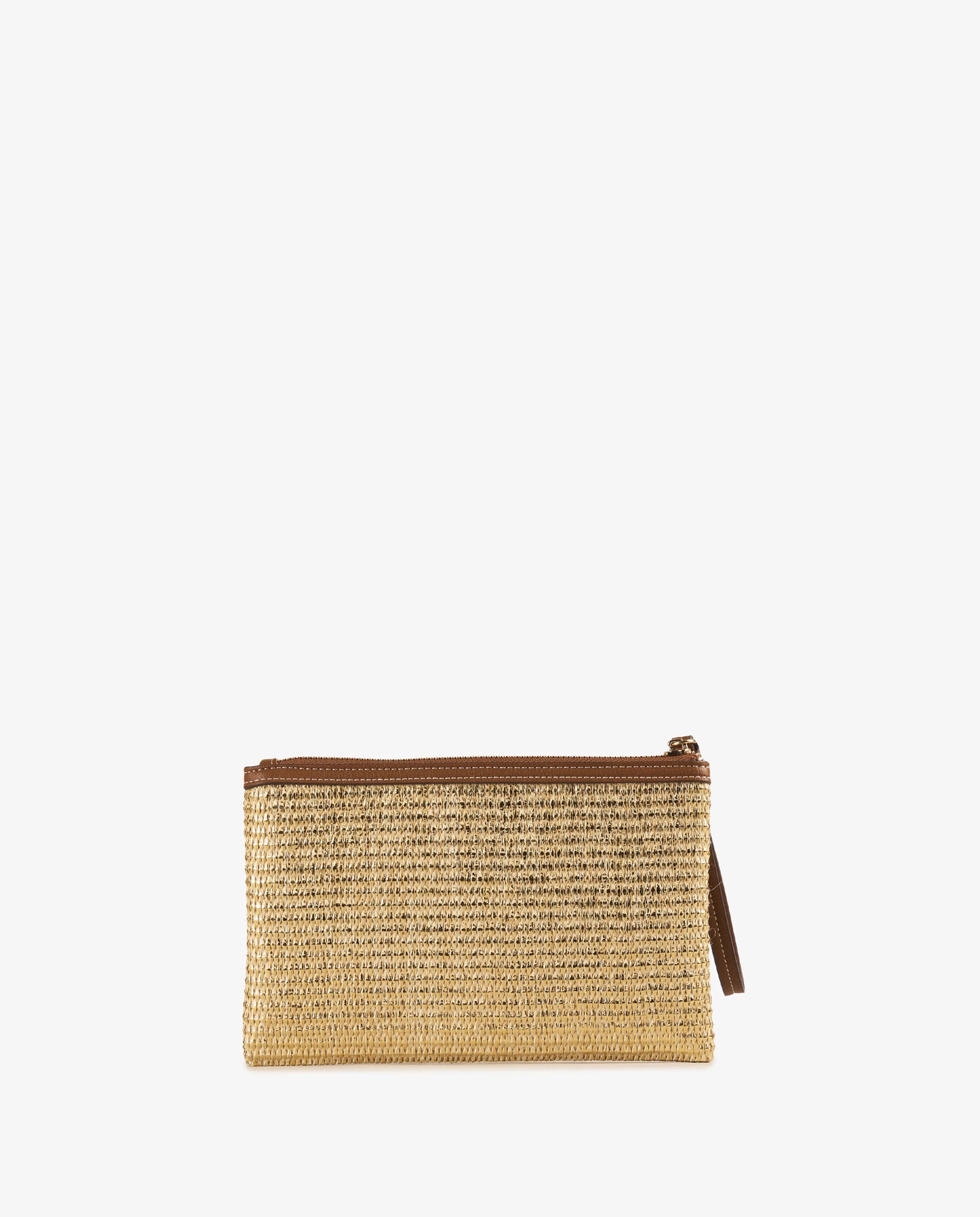 ESTUCHE RAFIA ORO