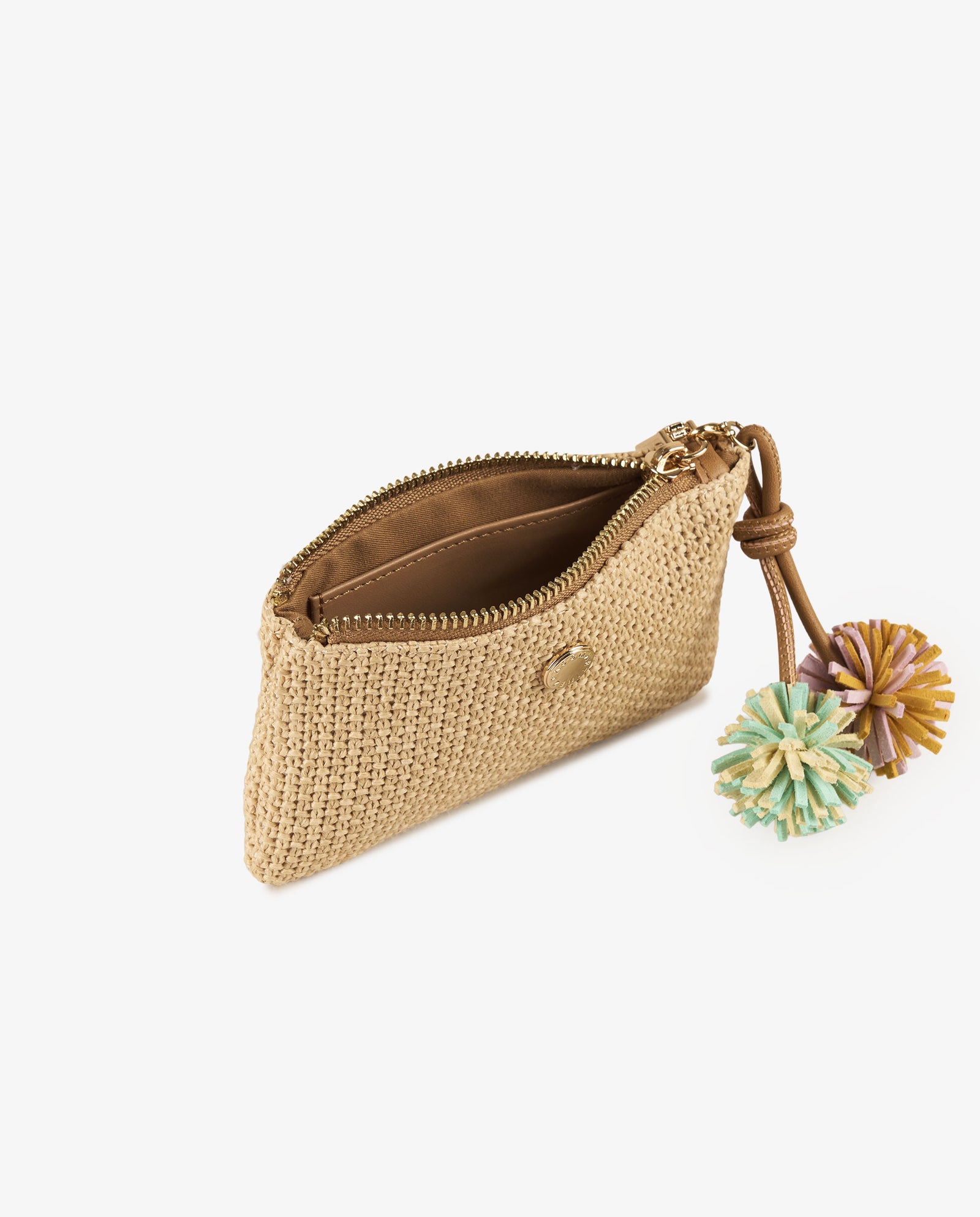 MONEDERO RAFIA NATURAL