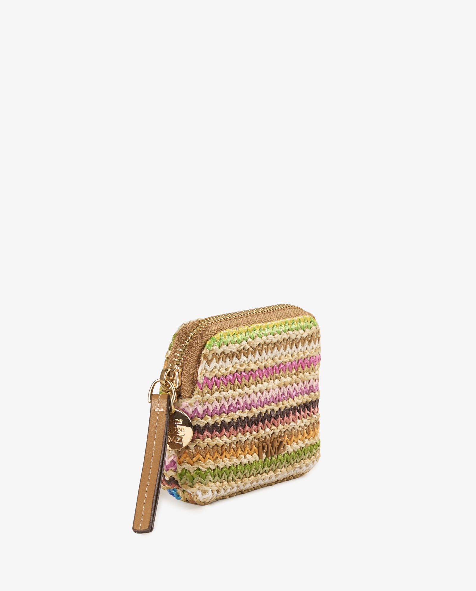 MONEDERO RAFIA COLORES