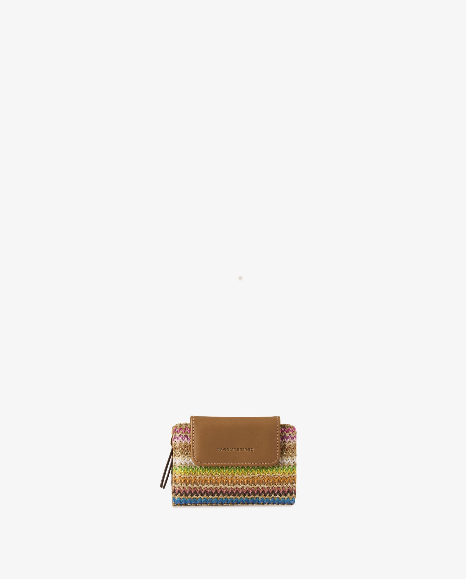 BILLETERA RAFIA MULTICOLOR