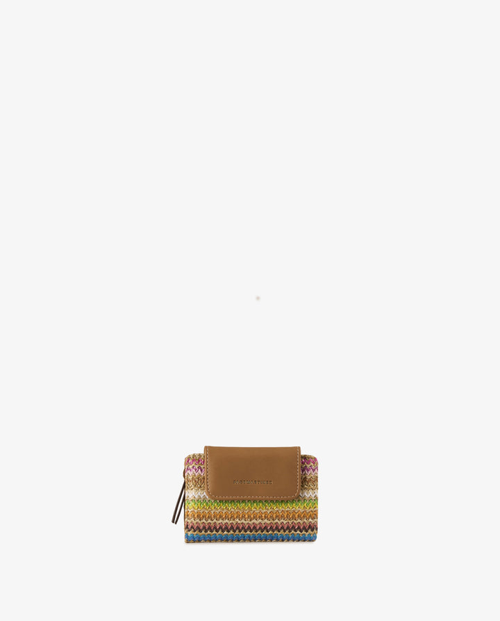 BILLETERA RAFIA MULTICOLOR