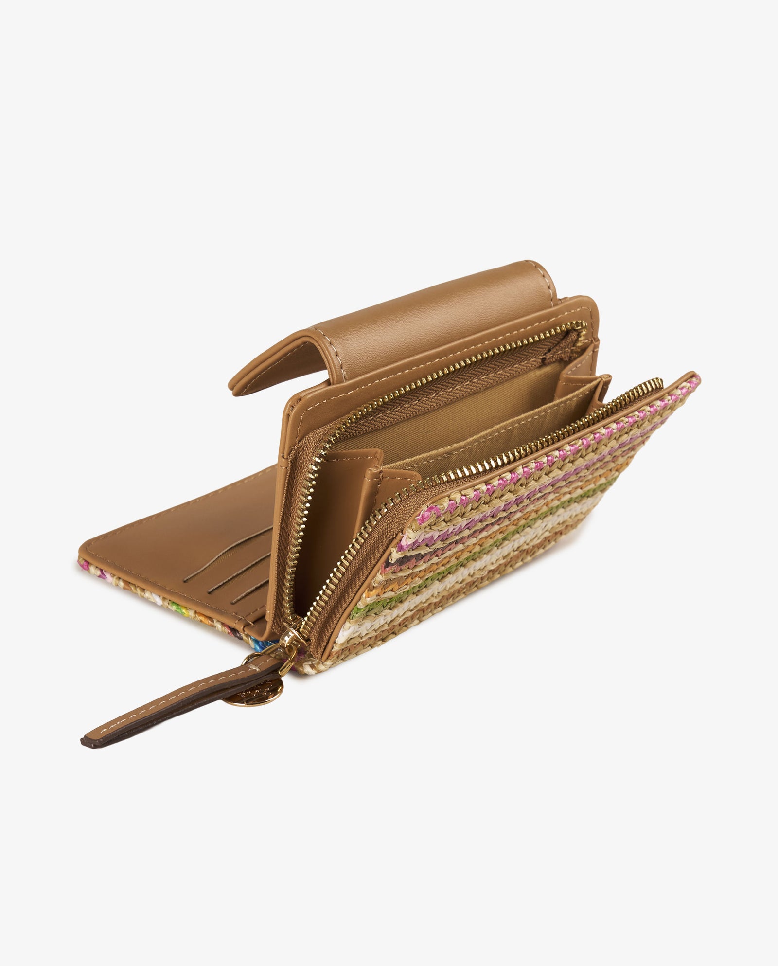 BILLETERA RAFIA MULTICOLOR