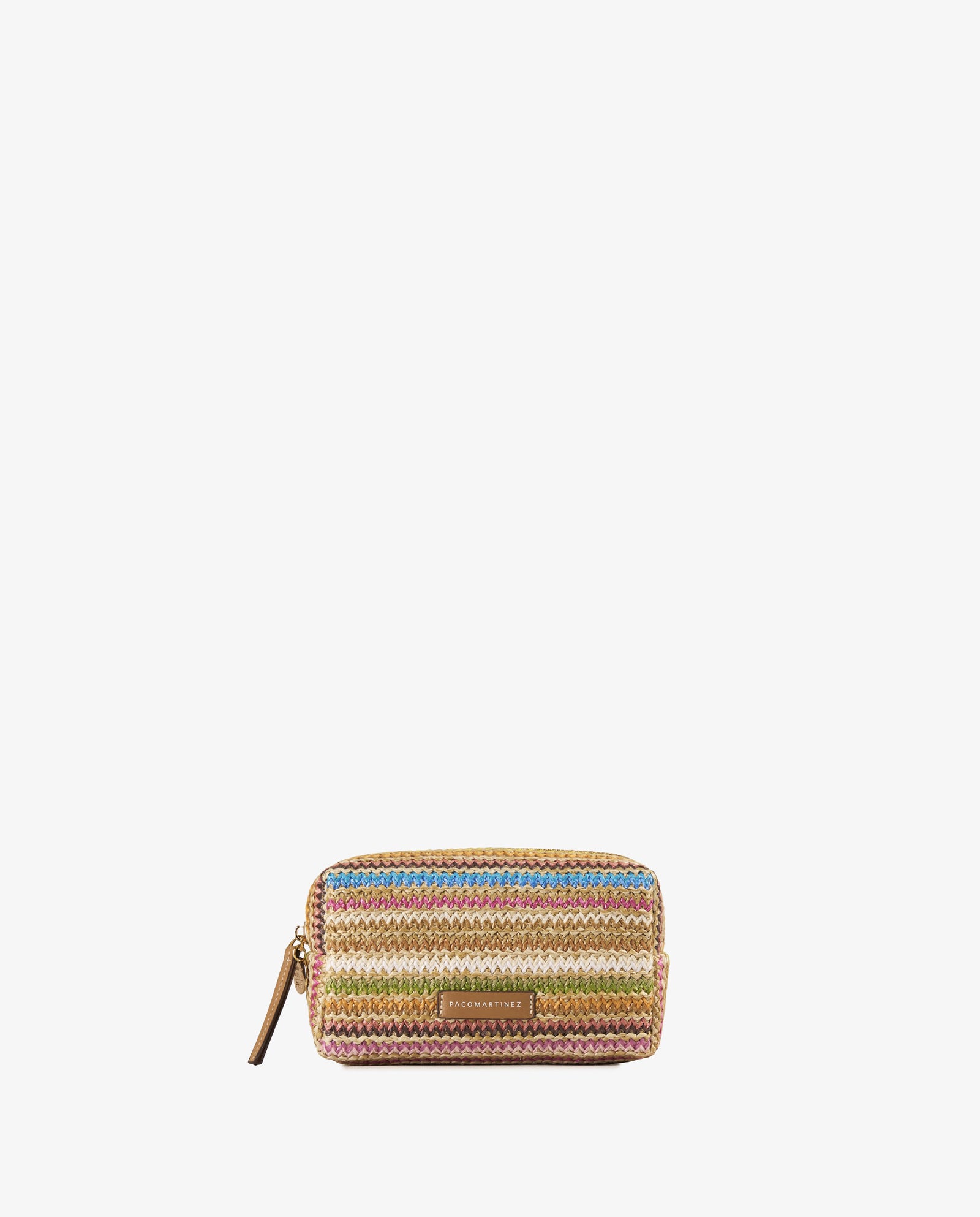 ESTUCHE RAFIA MULTICOLOR
