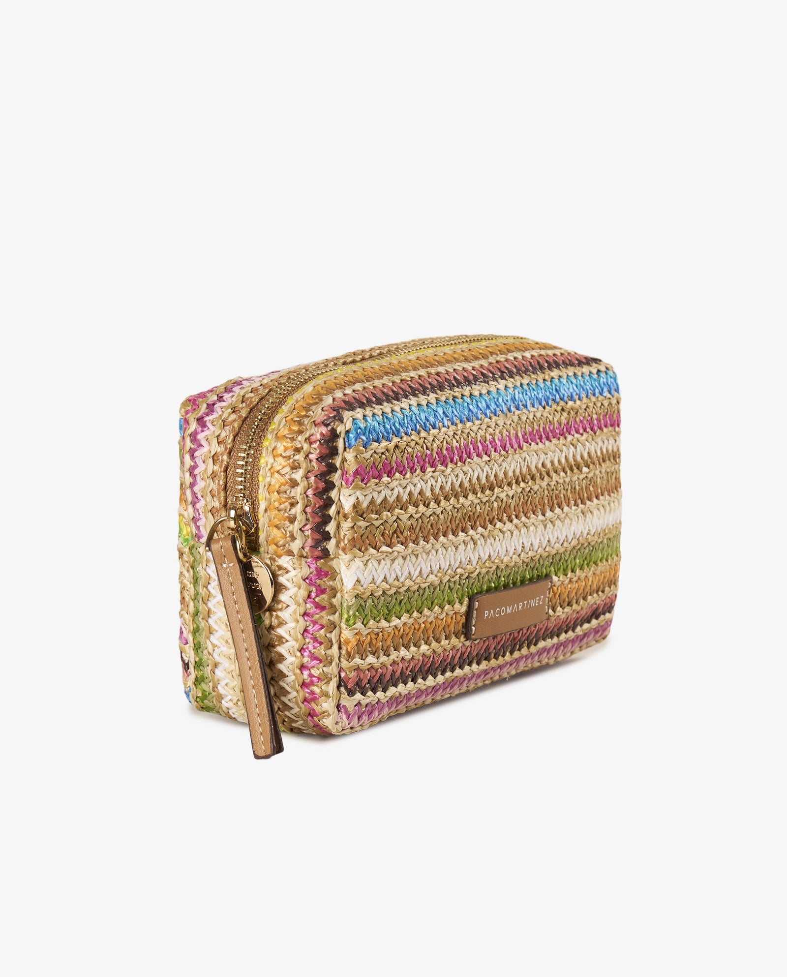 ESTUCHE RAFIA MULTICOLOR
