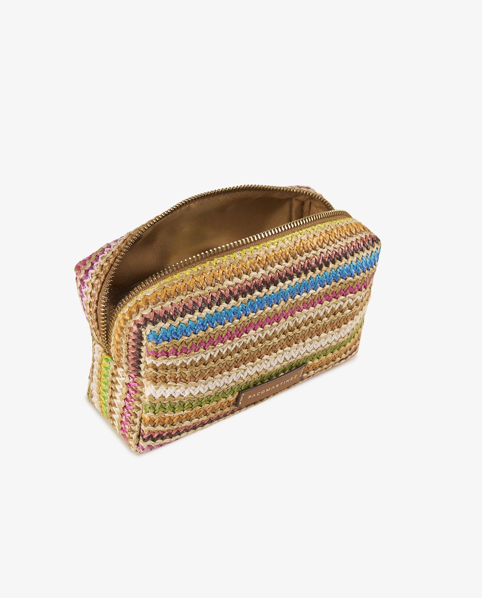 ESTUCHE RAFIA MULTICOLOR