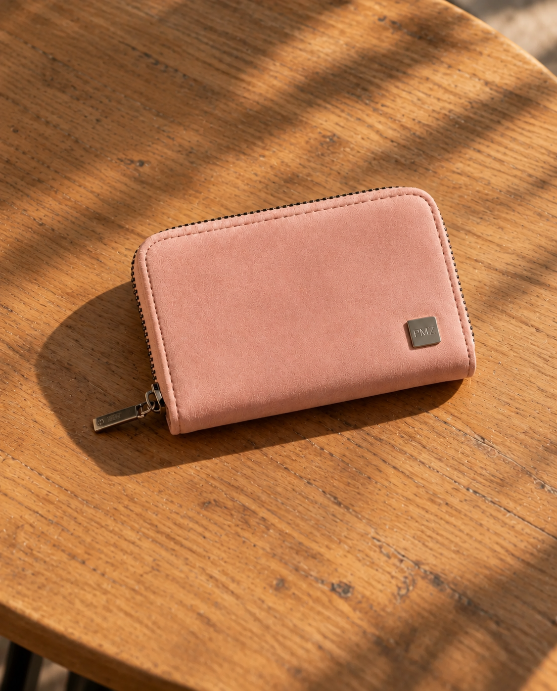 MUNTPORTEMONNEE KAARTHOUDER ROZE
