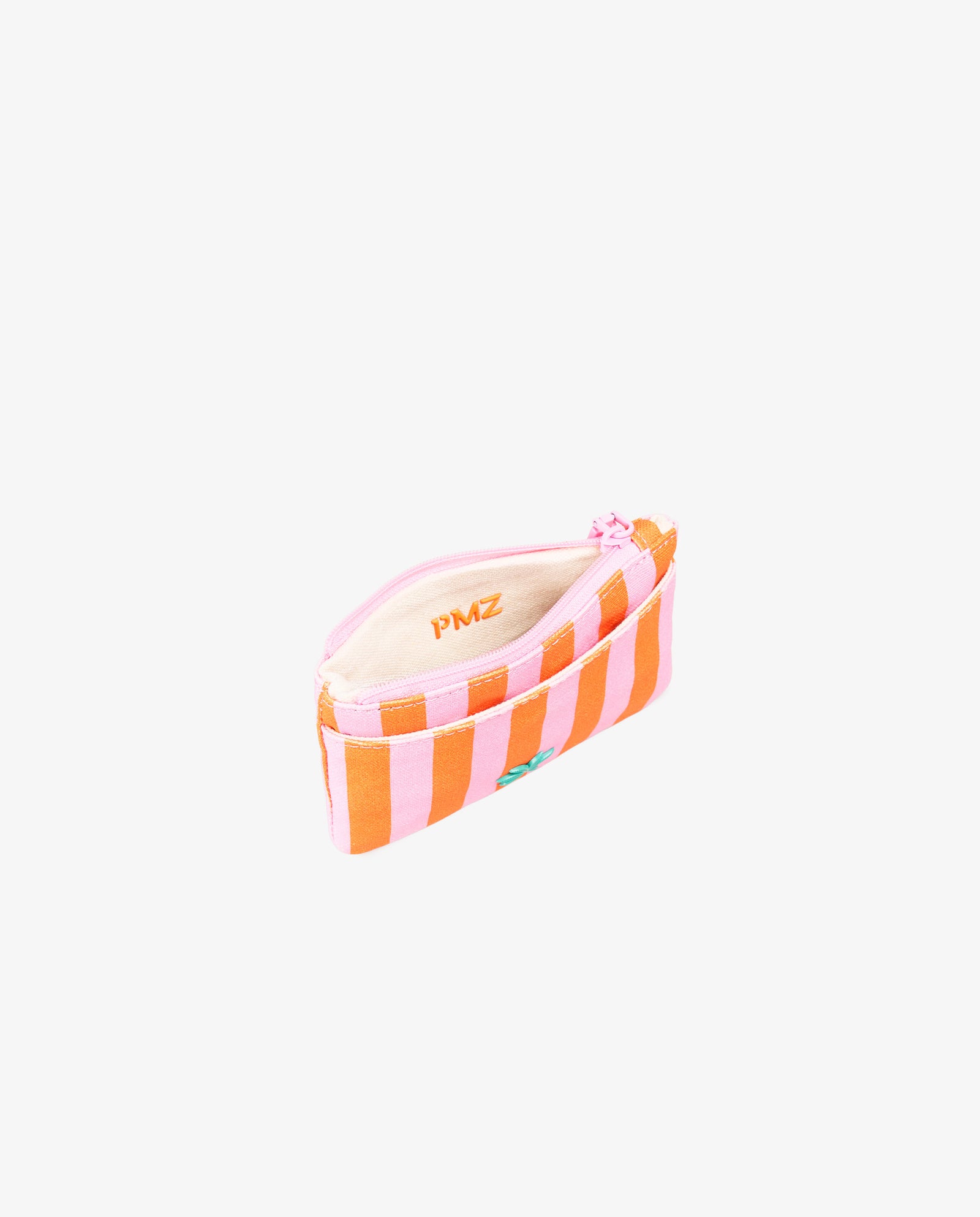 MONEDERO ROSA NARANJA