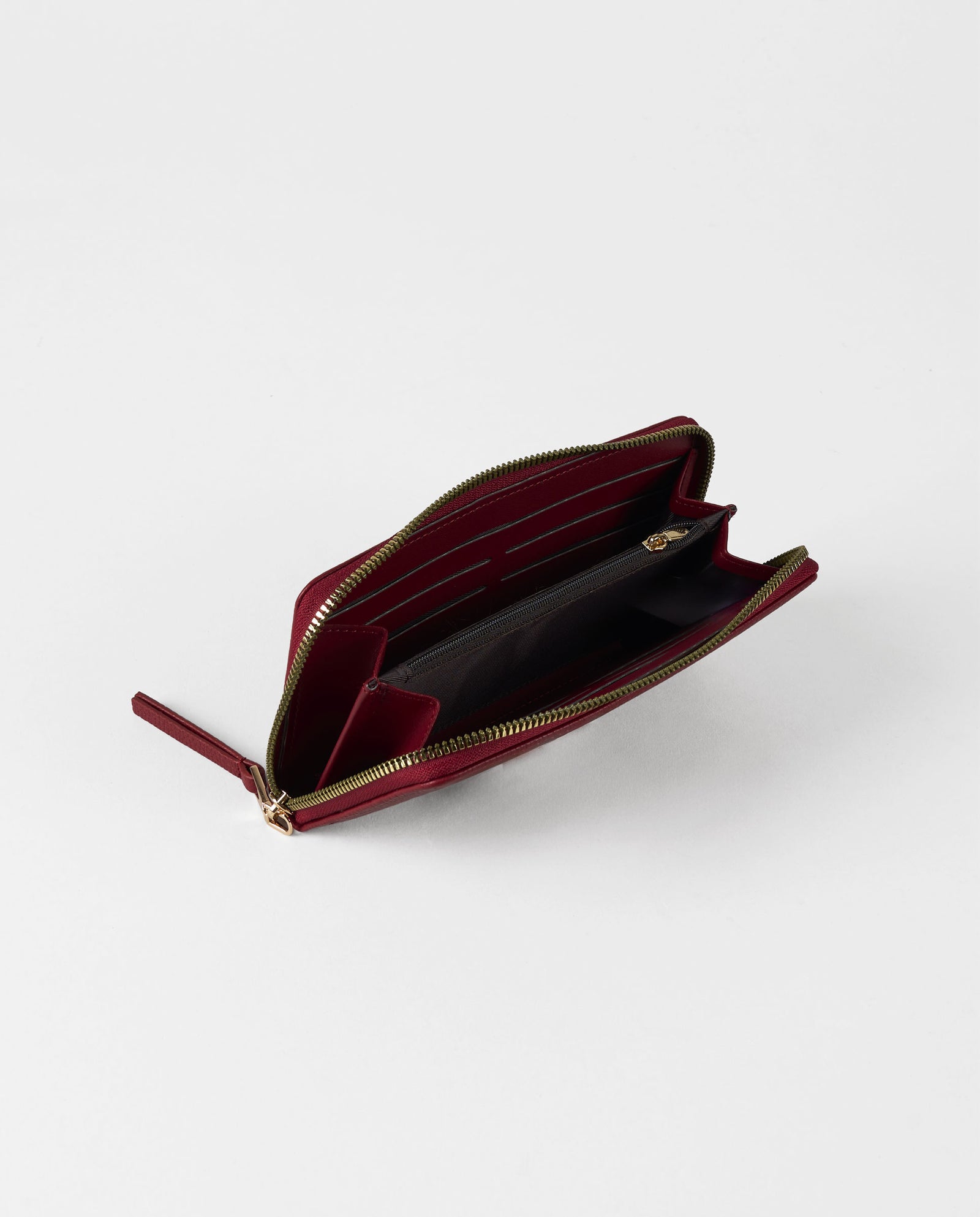 CARTERA EFECTO PIEL ROJA