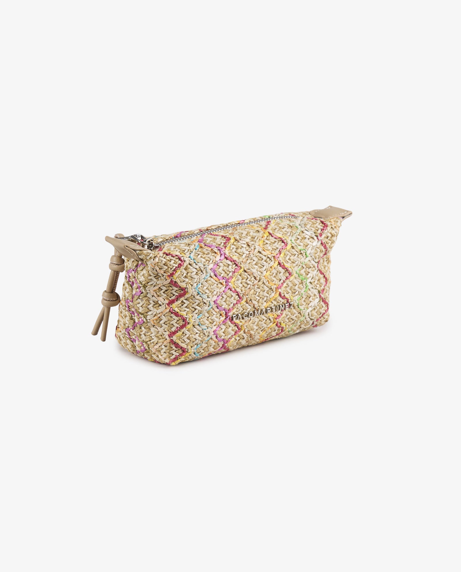 ESTUCHE RAFIA MULTICOLOR