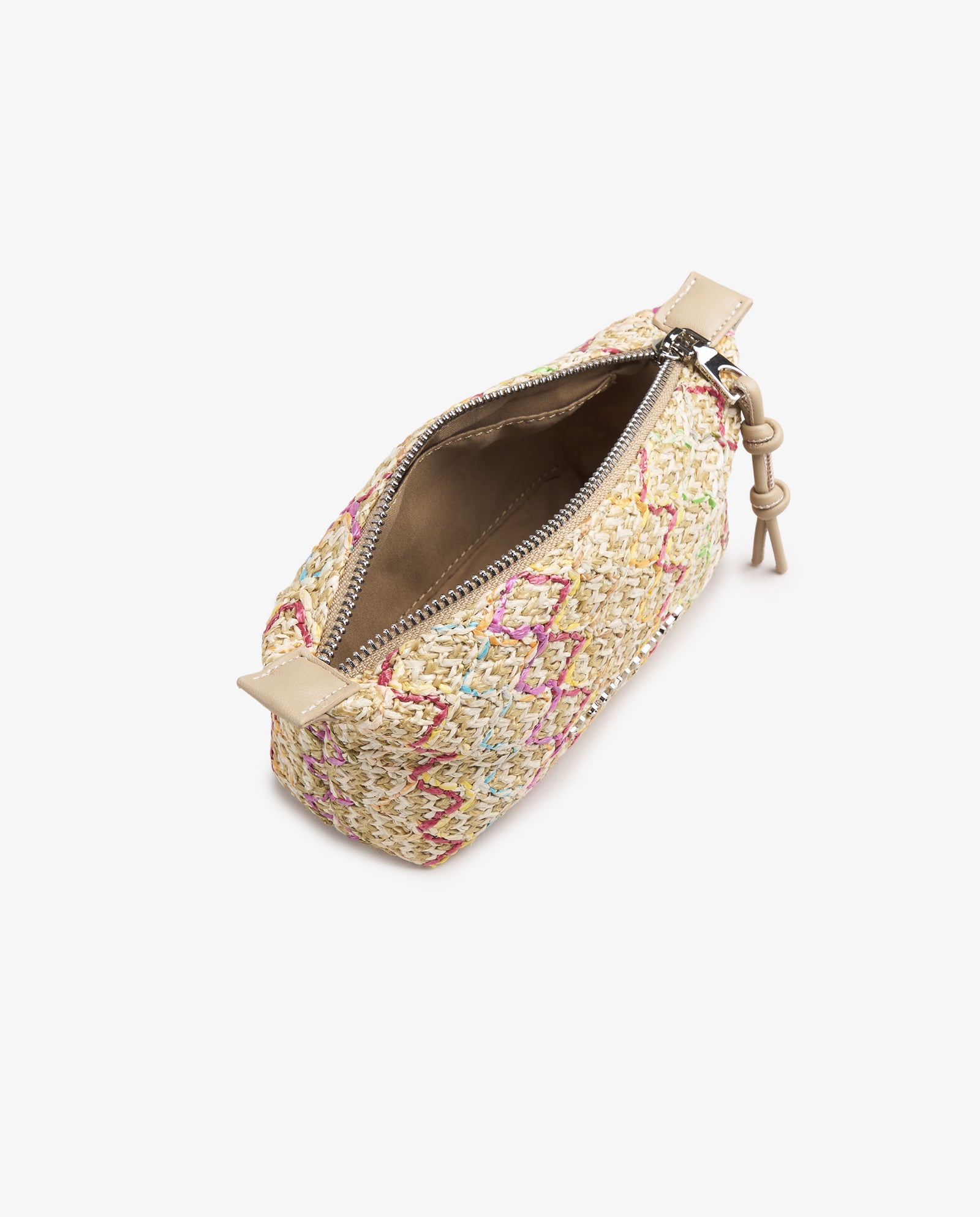 ESTUCHE RAFIA MULTICOLOR