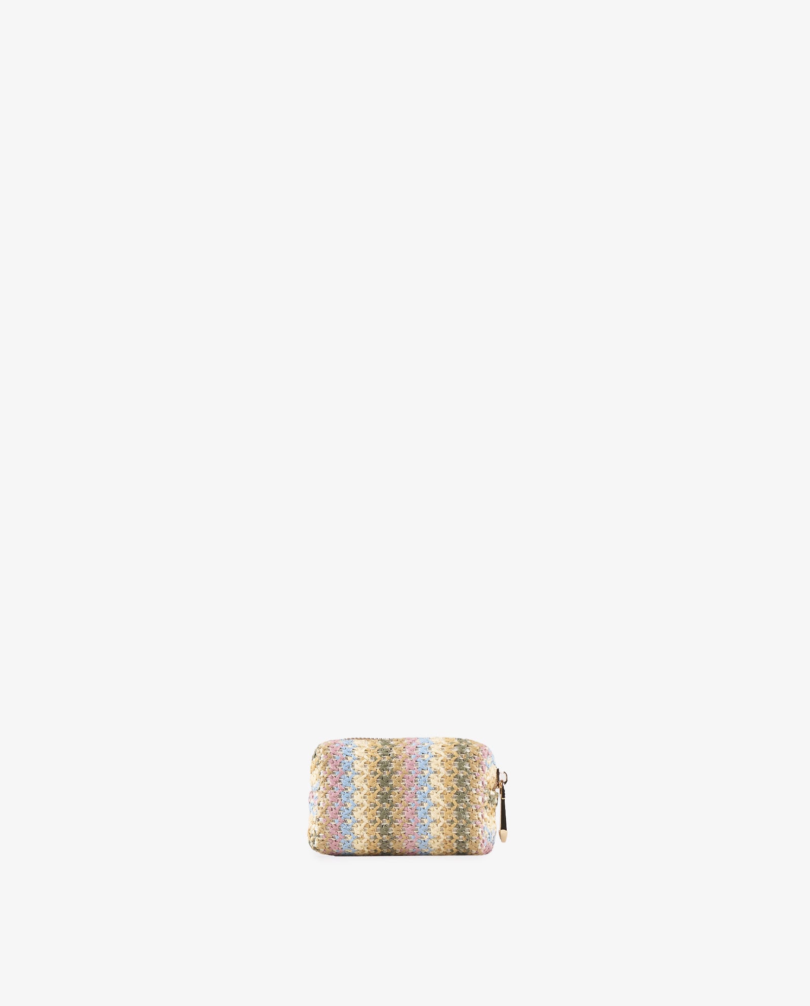 MONEDERO RAFIA COLORES
