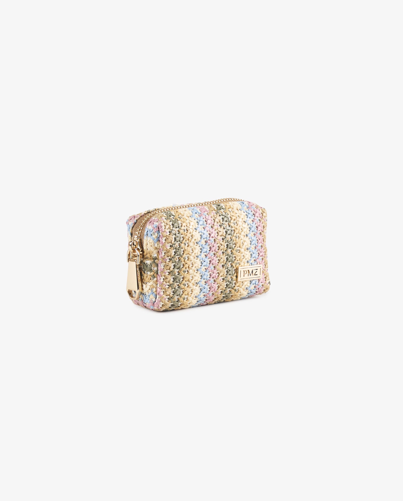 MONEDERO RAFIA COLORES