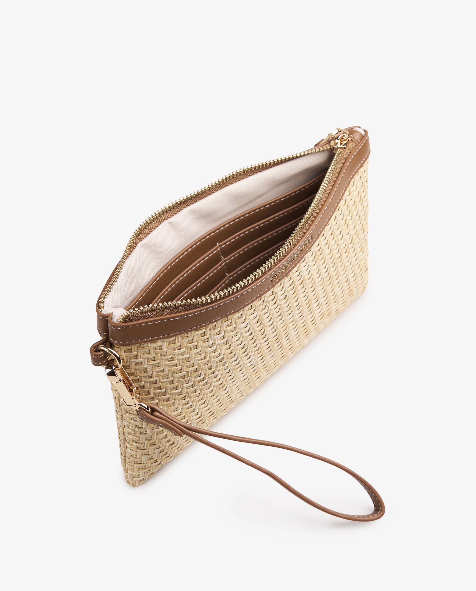 ESTUCHE RAFIA NATURAL