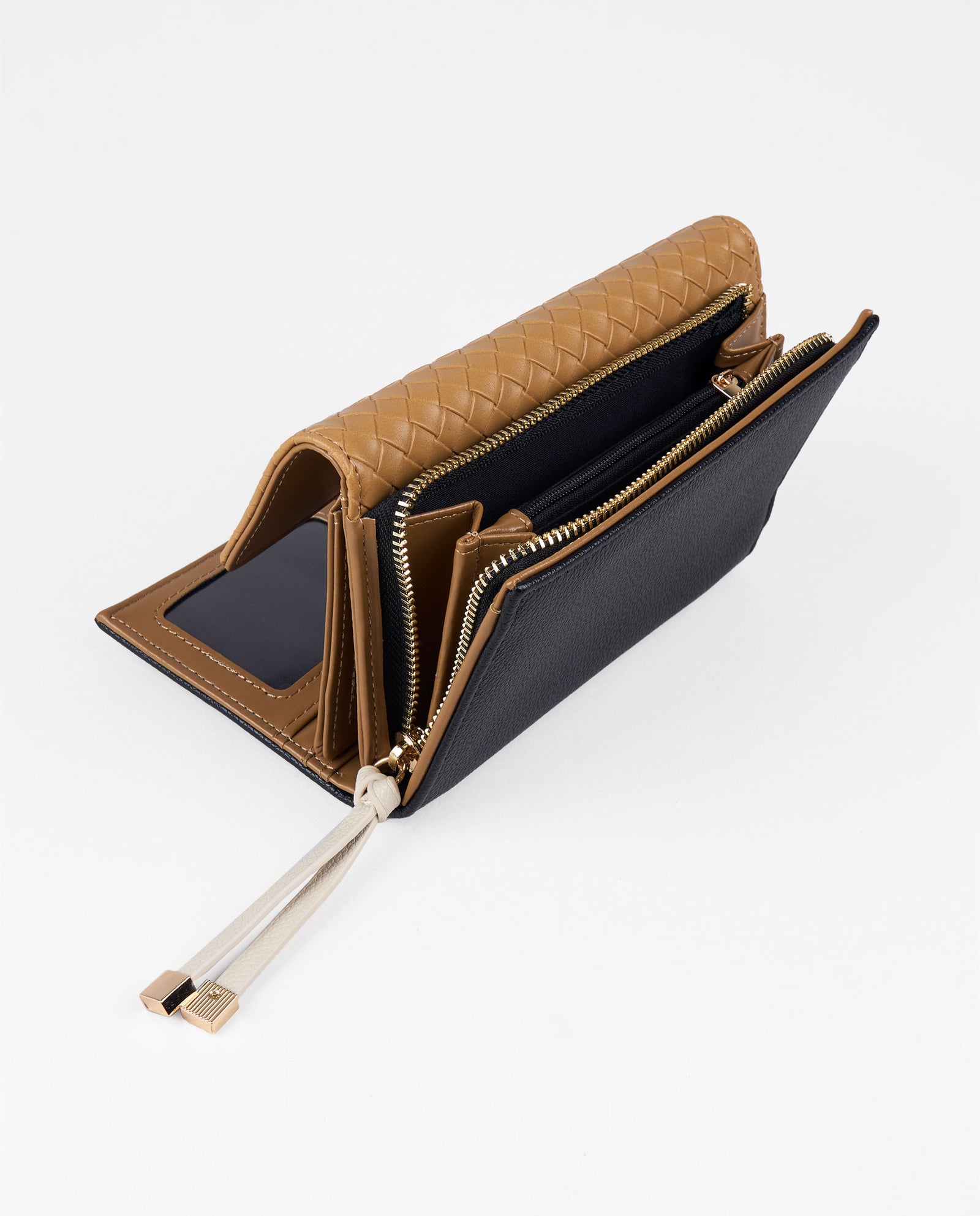 CARTERA COMBI TRENZADO