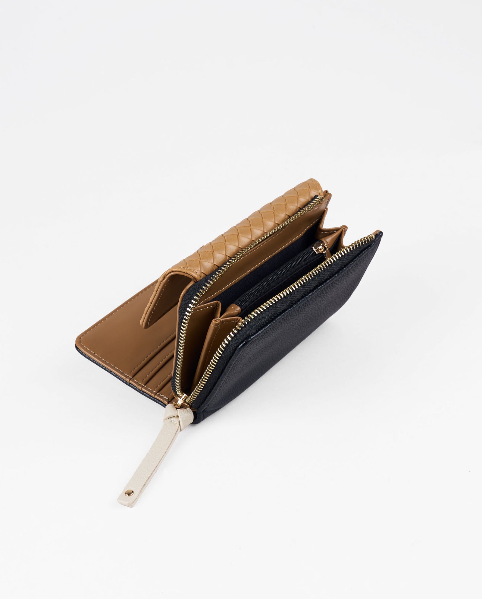 CARTERA COMBI TRENZADO