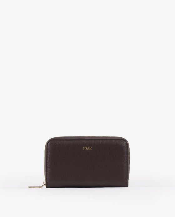 BILLETERA BASIC MARRÓN MEDIANA