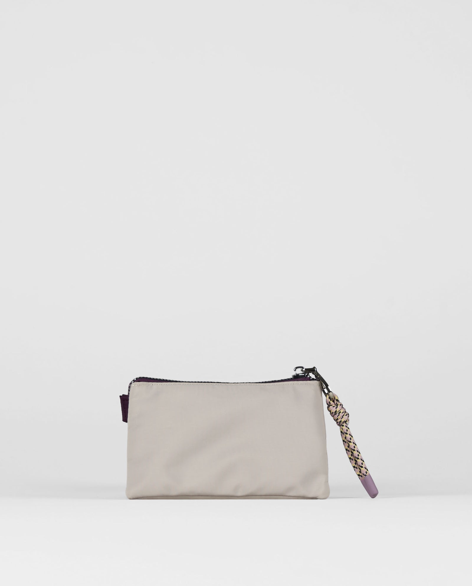 MONEDERO BURDEOS TRIPLE BOLSILLO