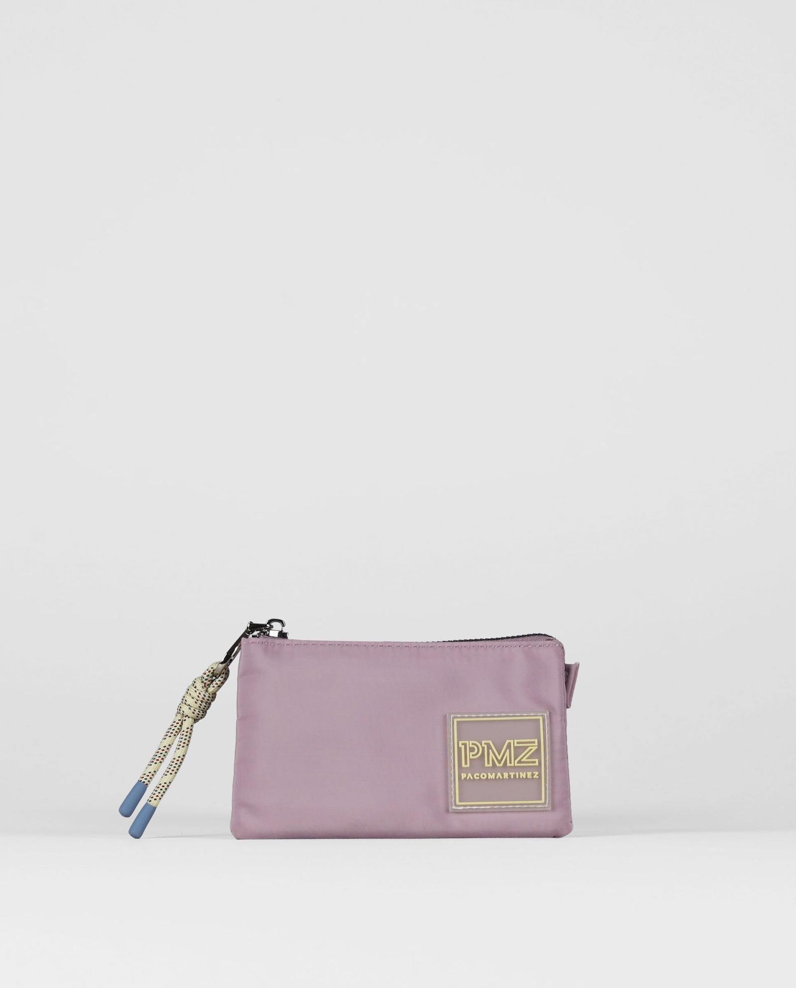 MONEDERO ROSA TRIPLE BOLSILLO