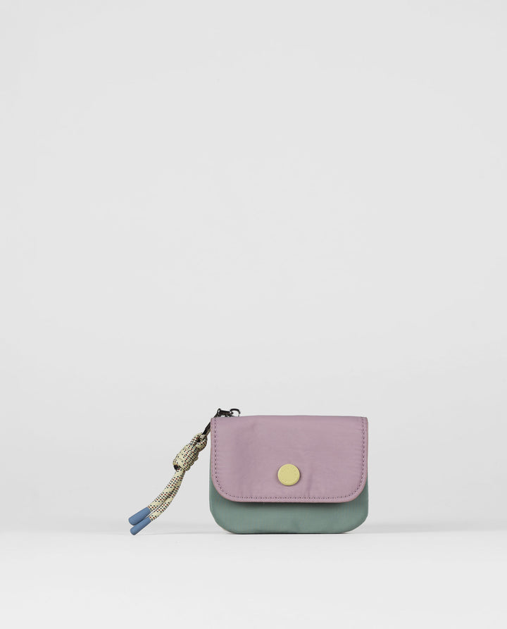 MONEDERO DOBLE MULTICOLOR ROSA