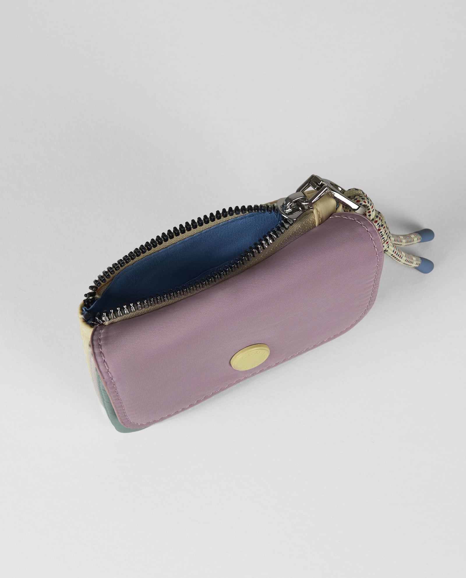 MONEDERO DOBLE MULTICOLOR ROSA