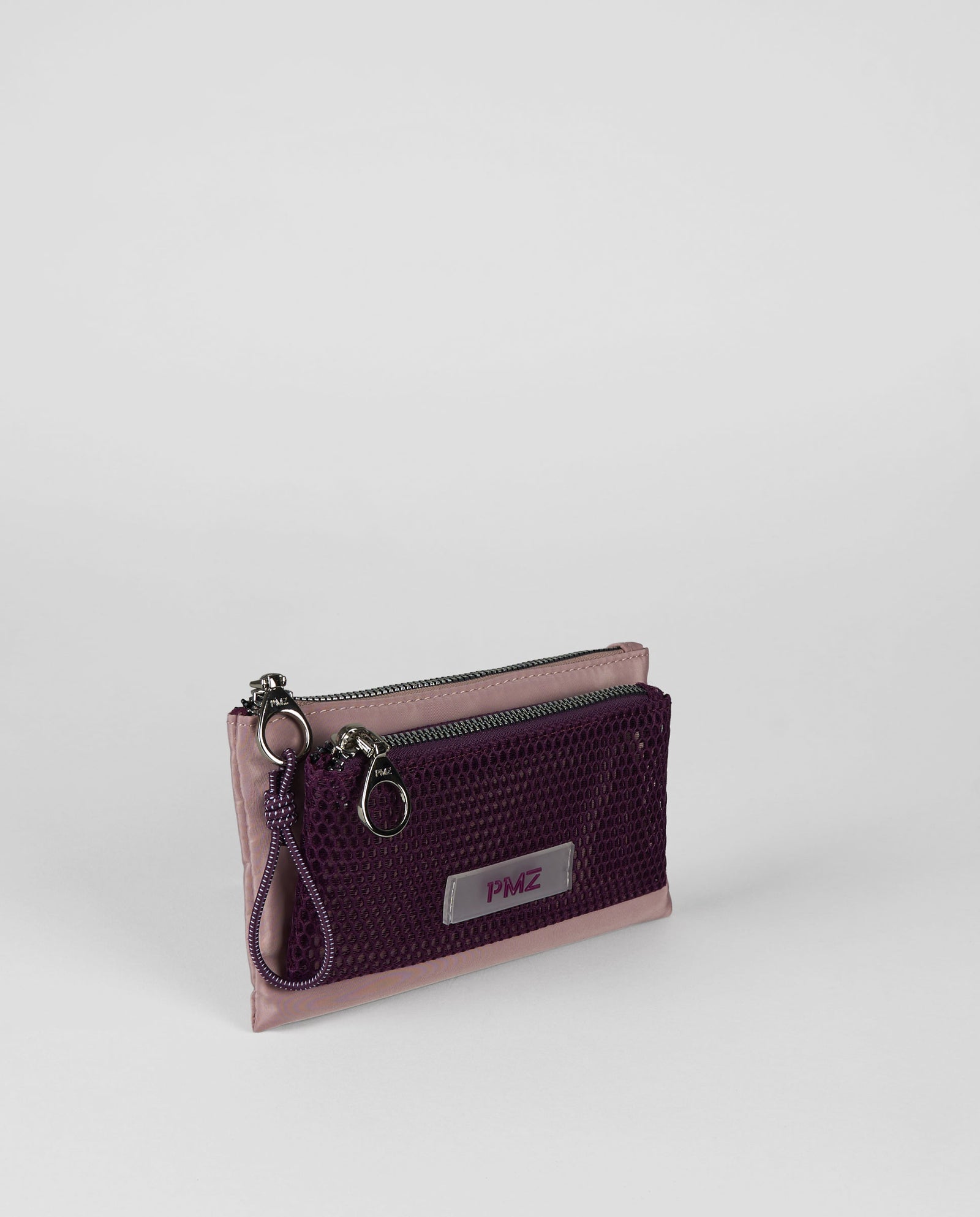 MONEDERO MESH PEQUEÑO ROSA EMPOLVADO