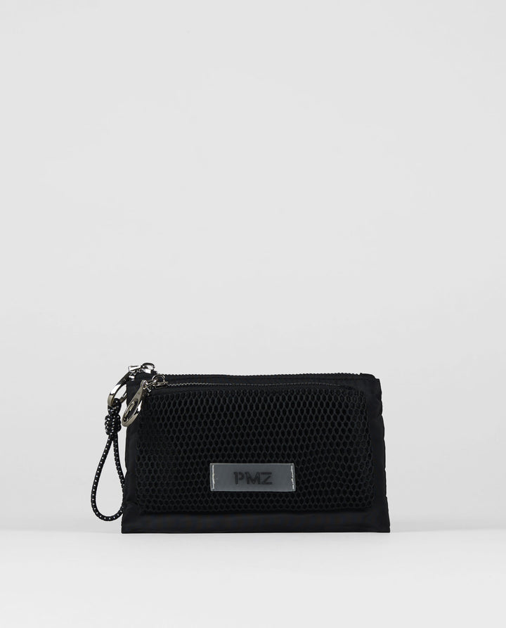 MONEDERO MESH GRANDE NEGRO