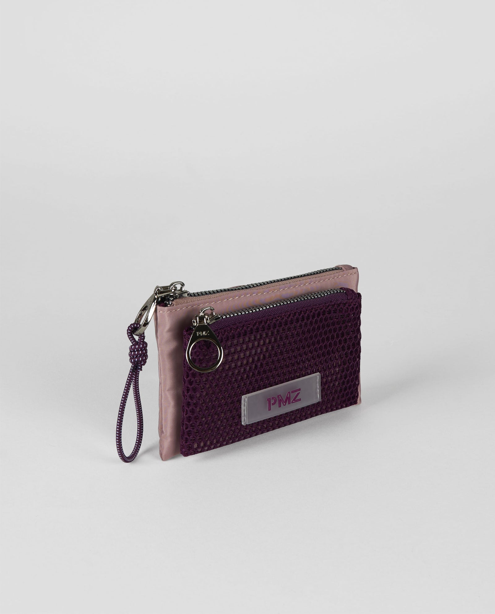 MONEDERO MESH GRANDE ROSA