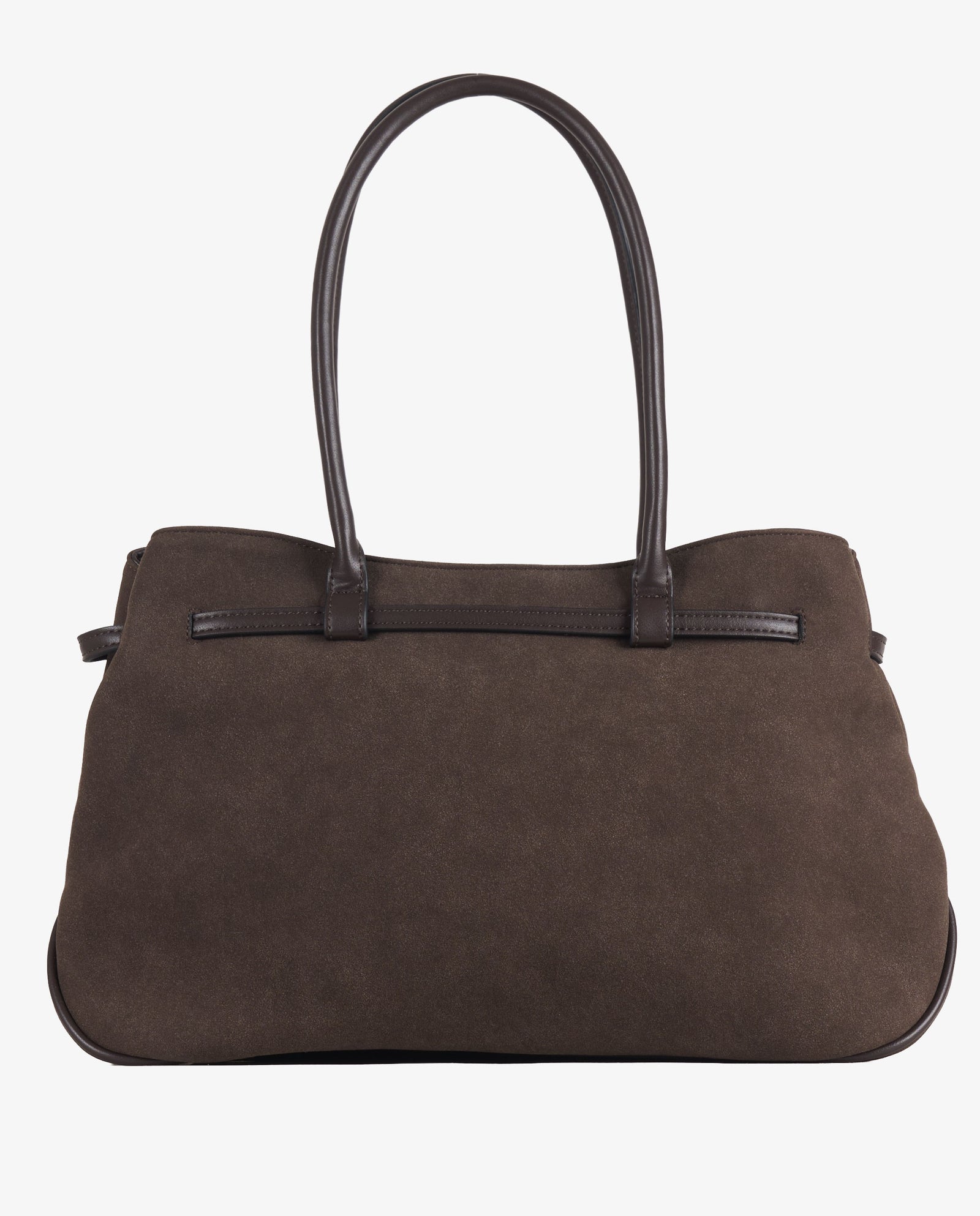 SHOULDER NOBUCK MARRÓN