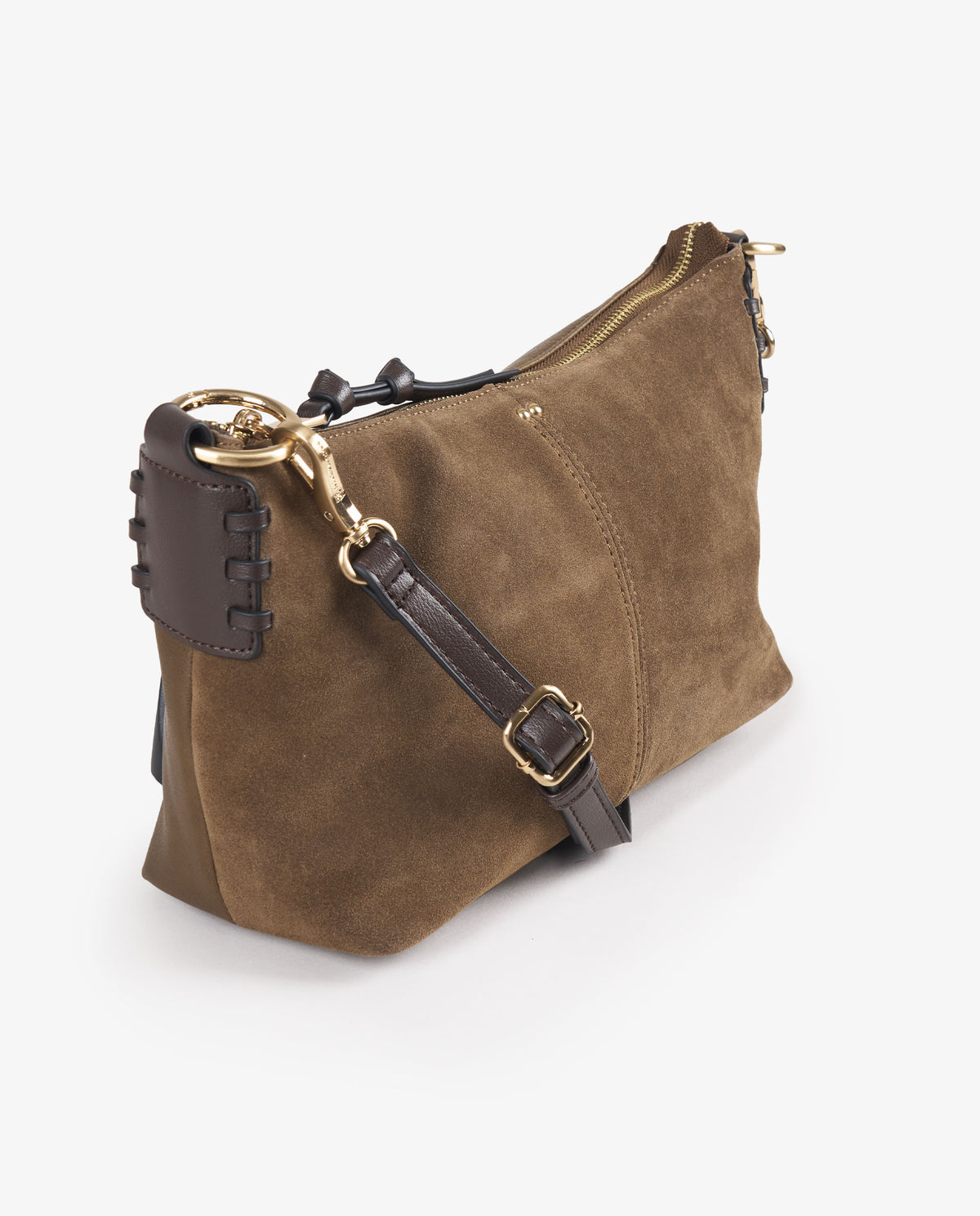 BANDOLERA PIEL MARRÓN
