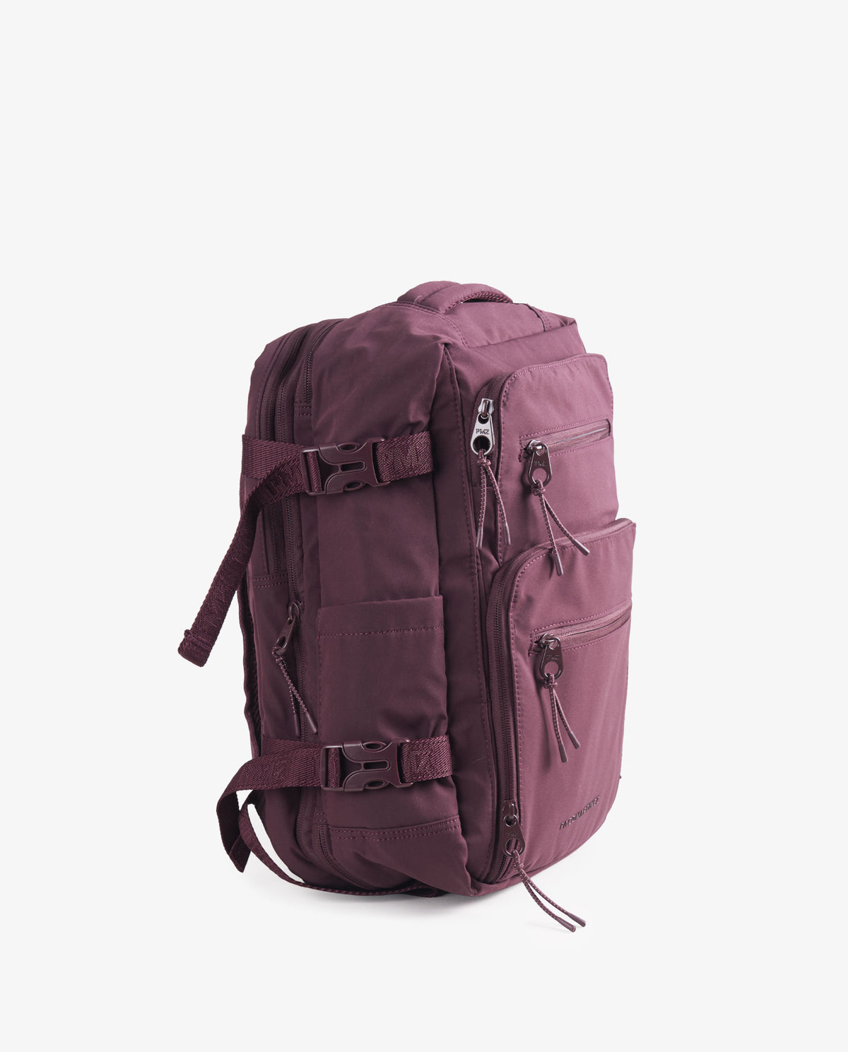 MOCHILA TRAVELLER BOLSILLOS BURDEOS