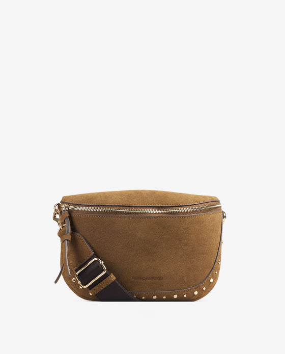 RIÑONERA TACHUELAS CAMEL
