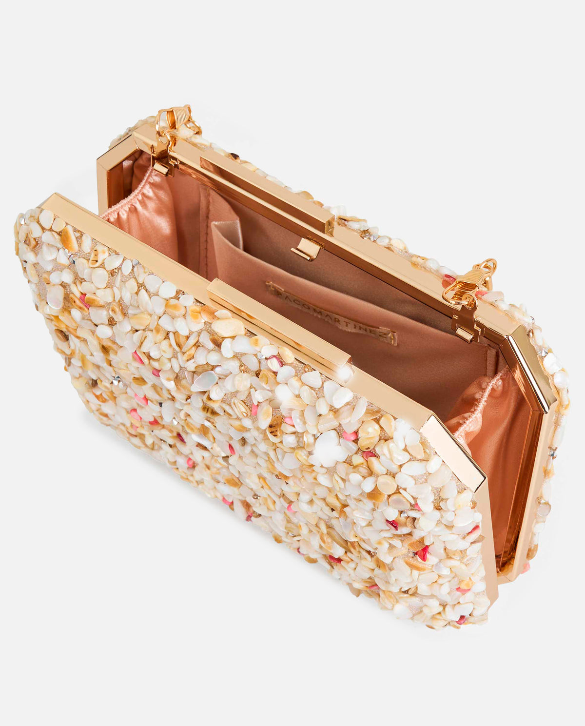 BOLSO CLUTCH PEDRERIA