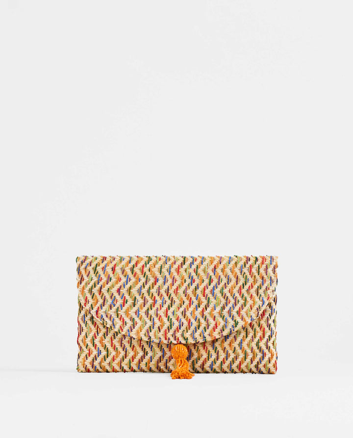 SOBRE RAFIA MULTICOLOR