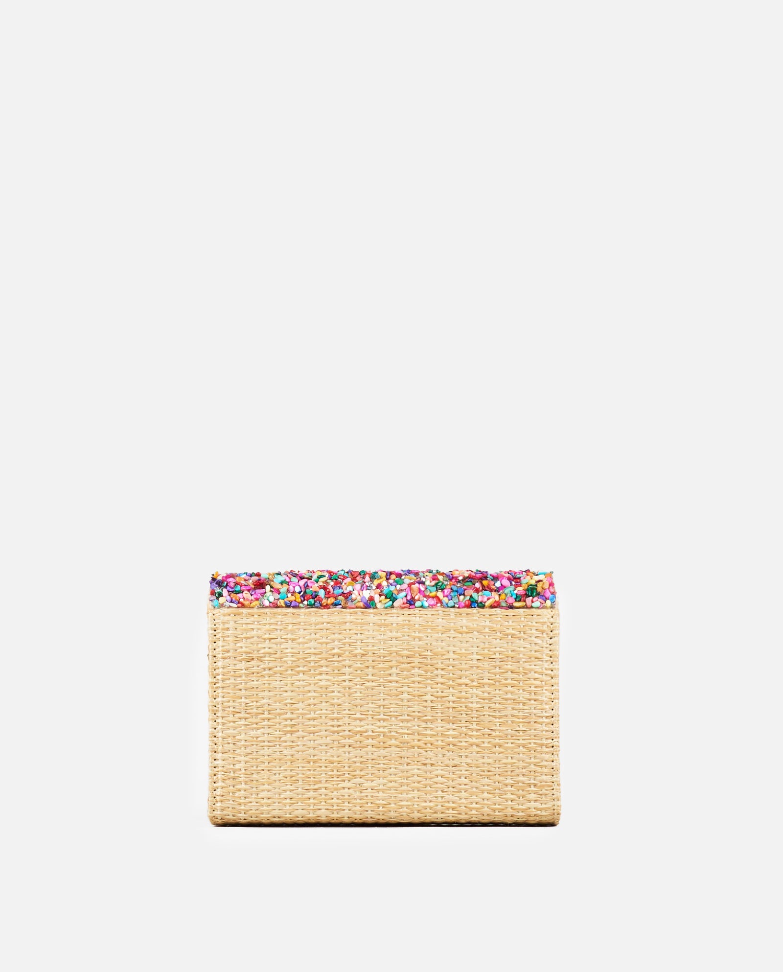 BOLSO FIESTA RAFIA PEDRERÍA
