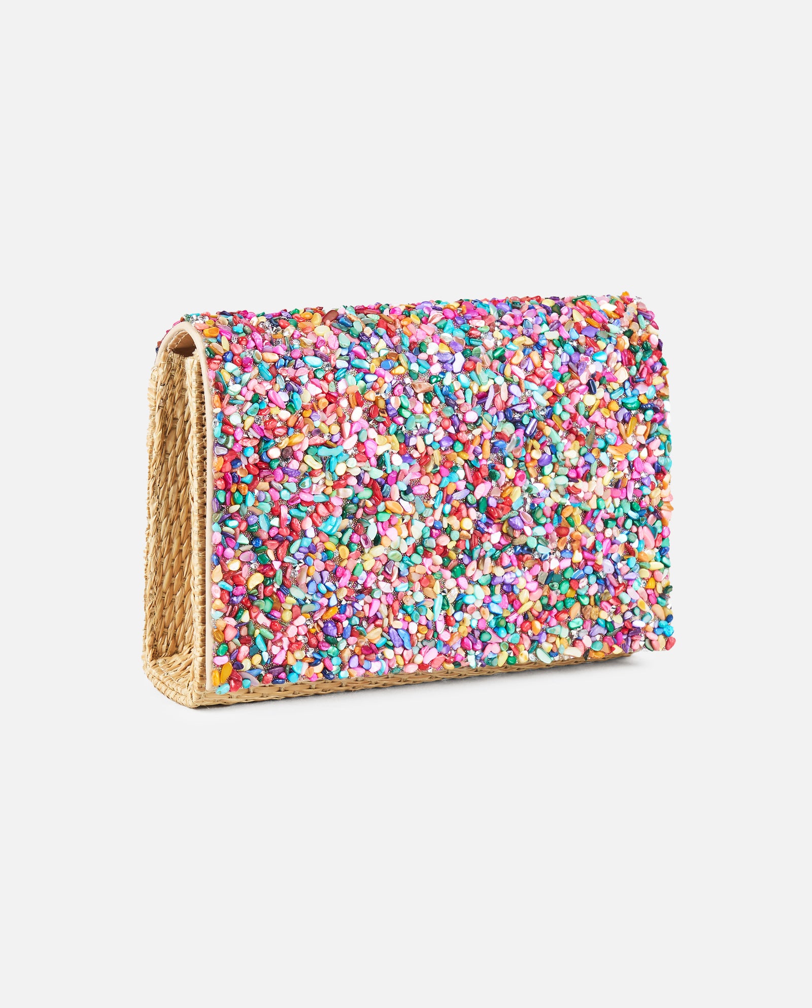 BOLSO FIESTA RAFIA PEDRERÍA