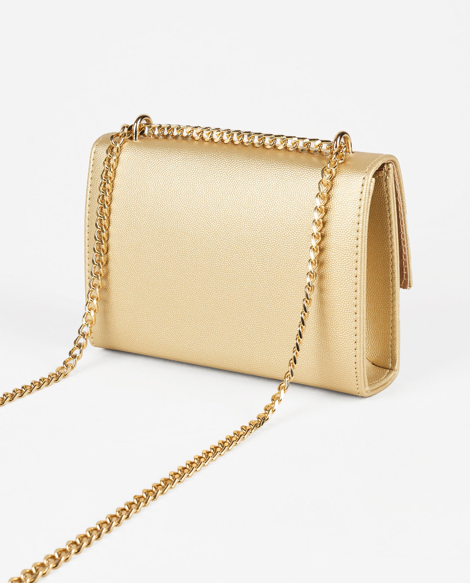 BOLSO BANDOLERA DORADO ABALORIO