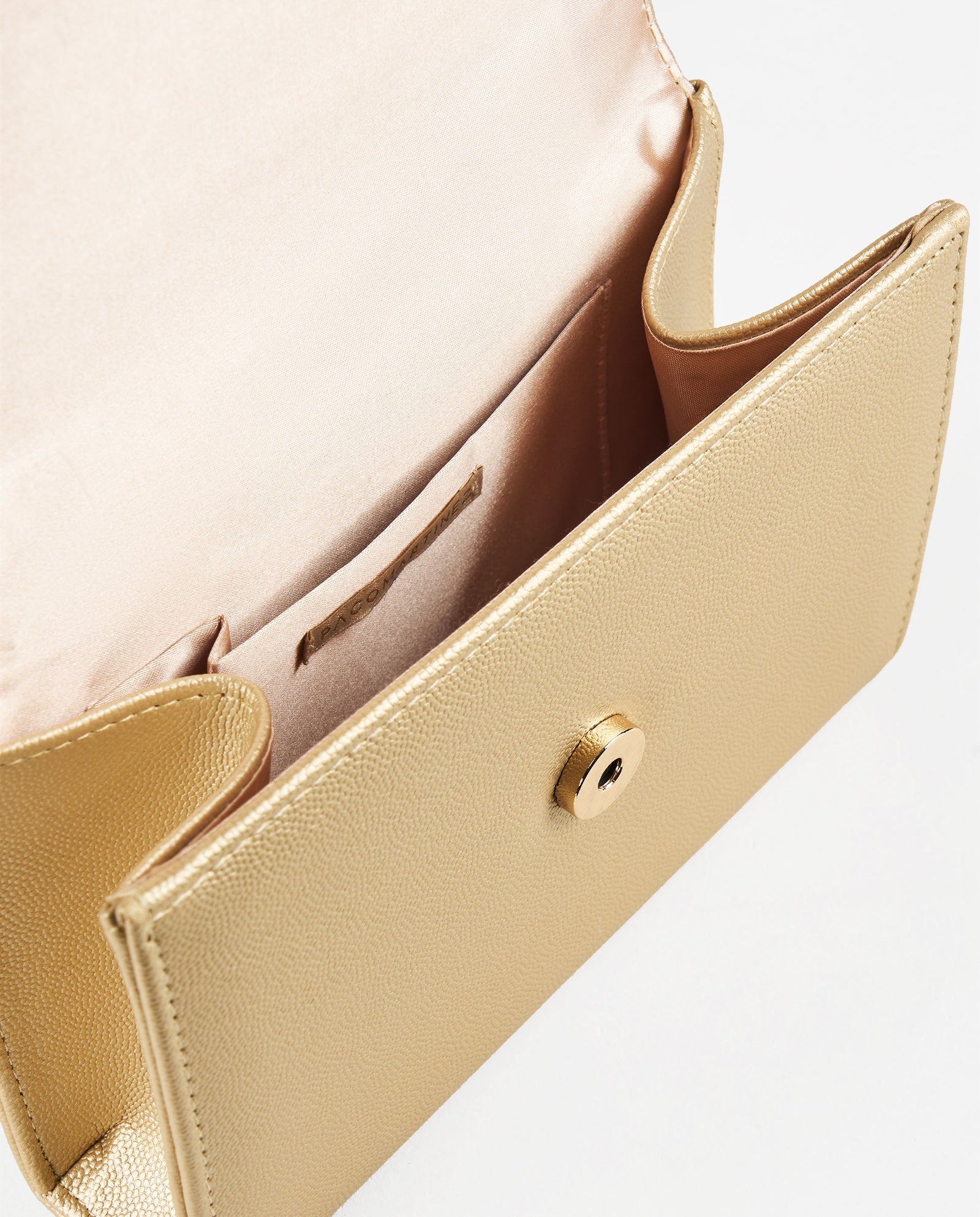 BOLSO BANDOLERA DORADO ABALORIO