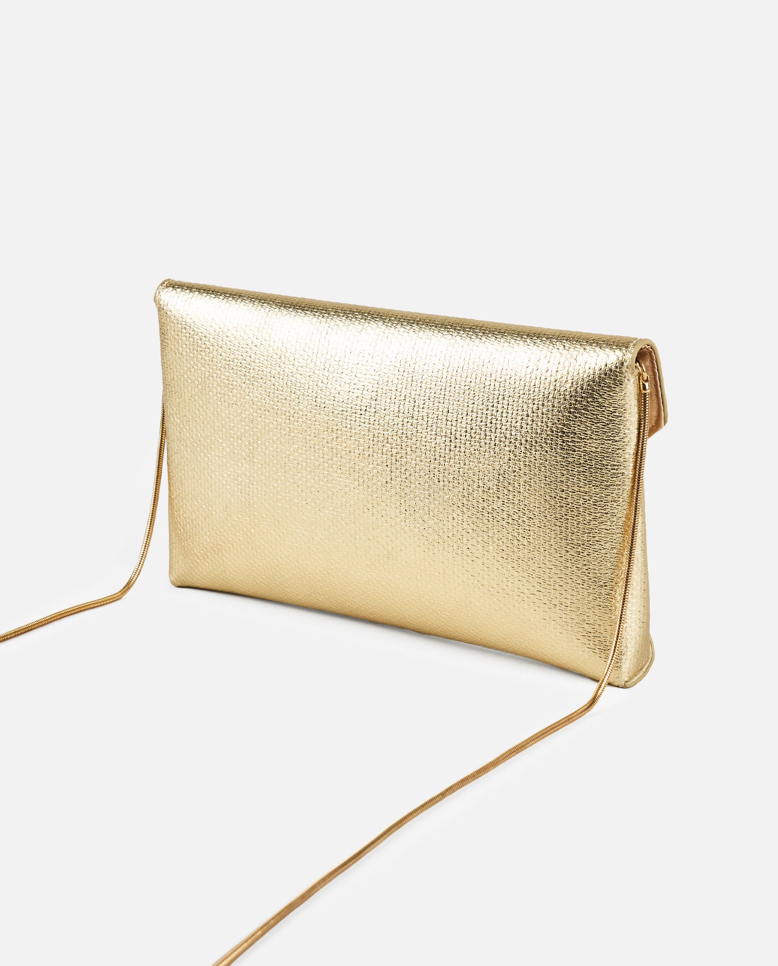 BOLSO SOBRE METALIZADO ORO
