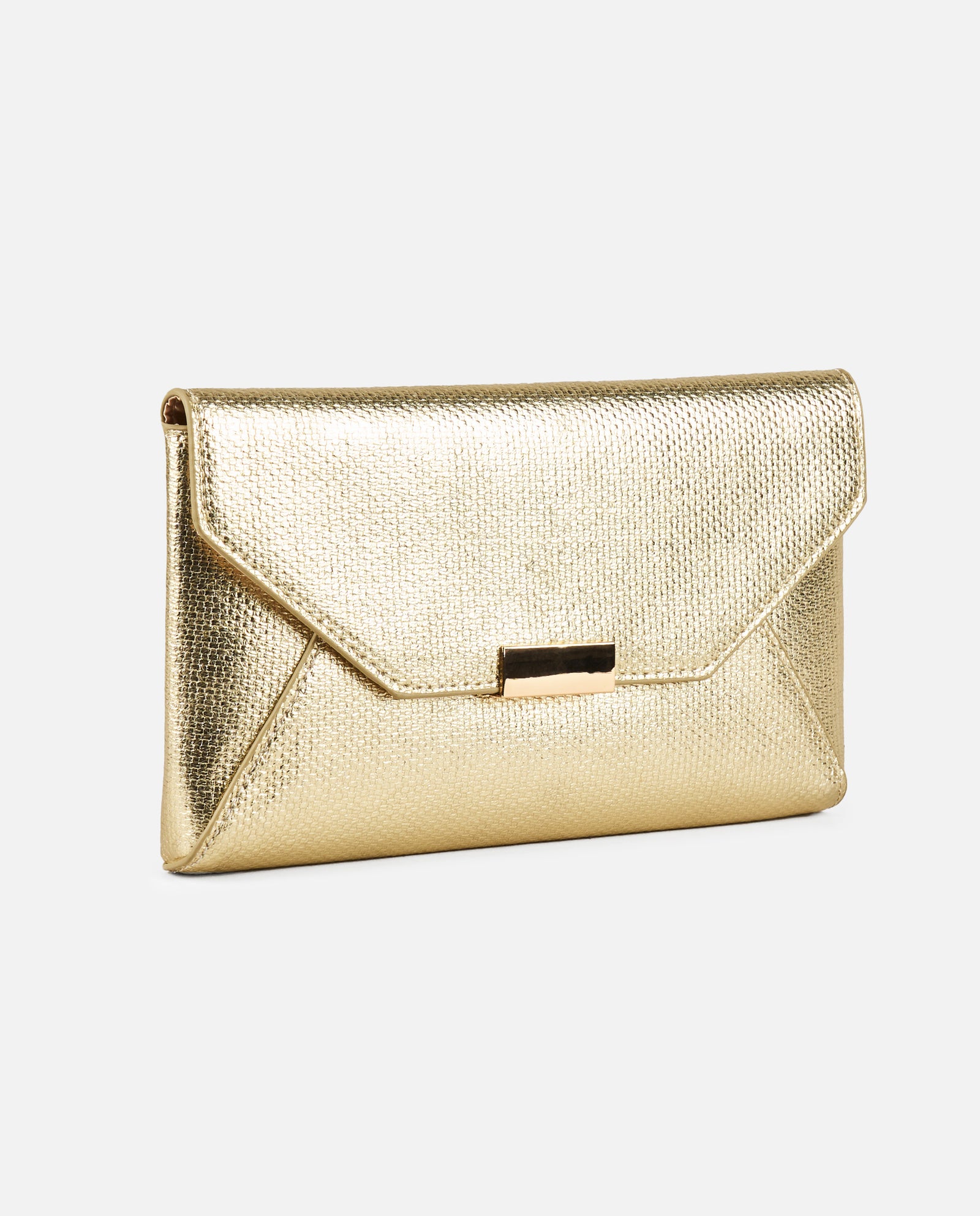 BOLSO SOBRE METALIZADO ORO