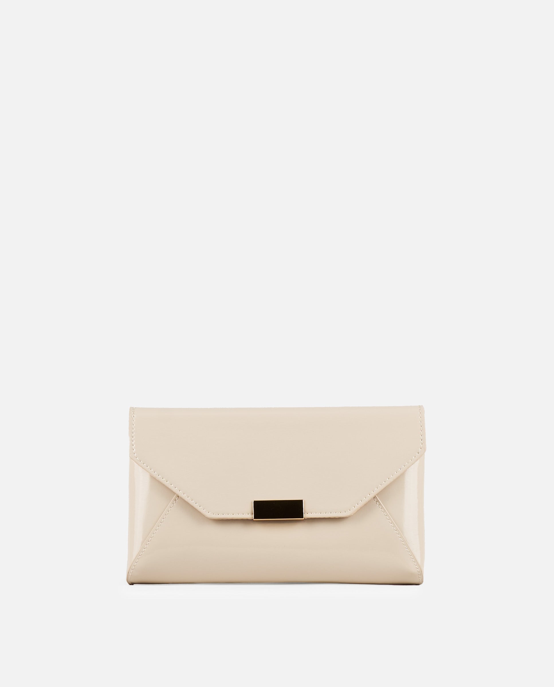 SAC ENVELOPPE EN CUIR VERNI