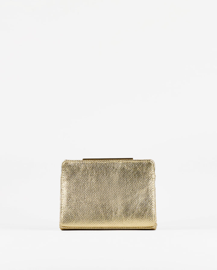 BOLSO CLUTCH ORO