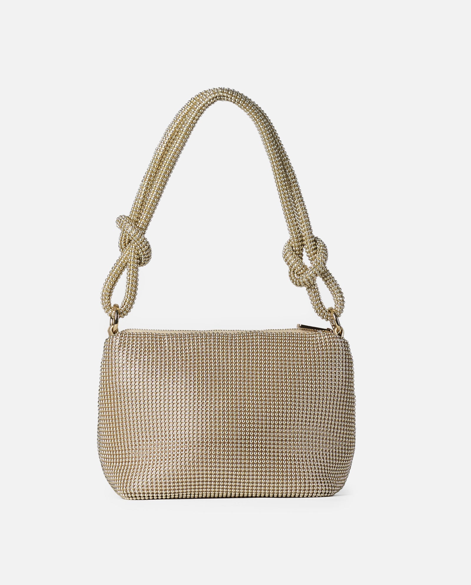 BOLSO MALLA ORO