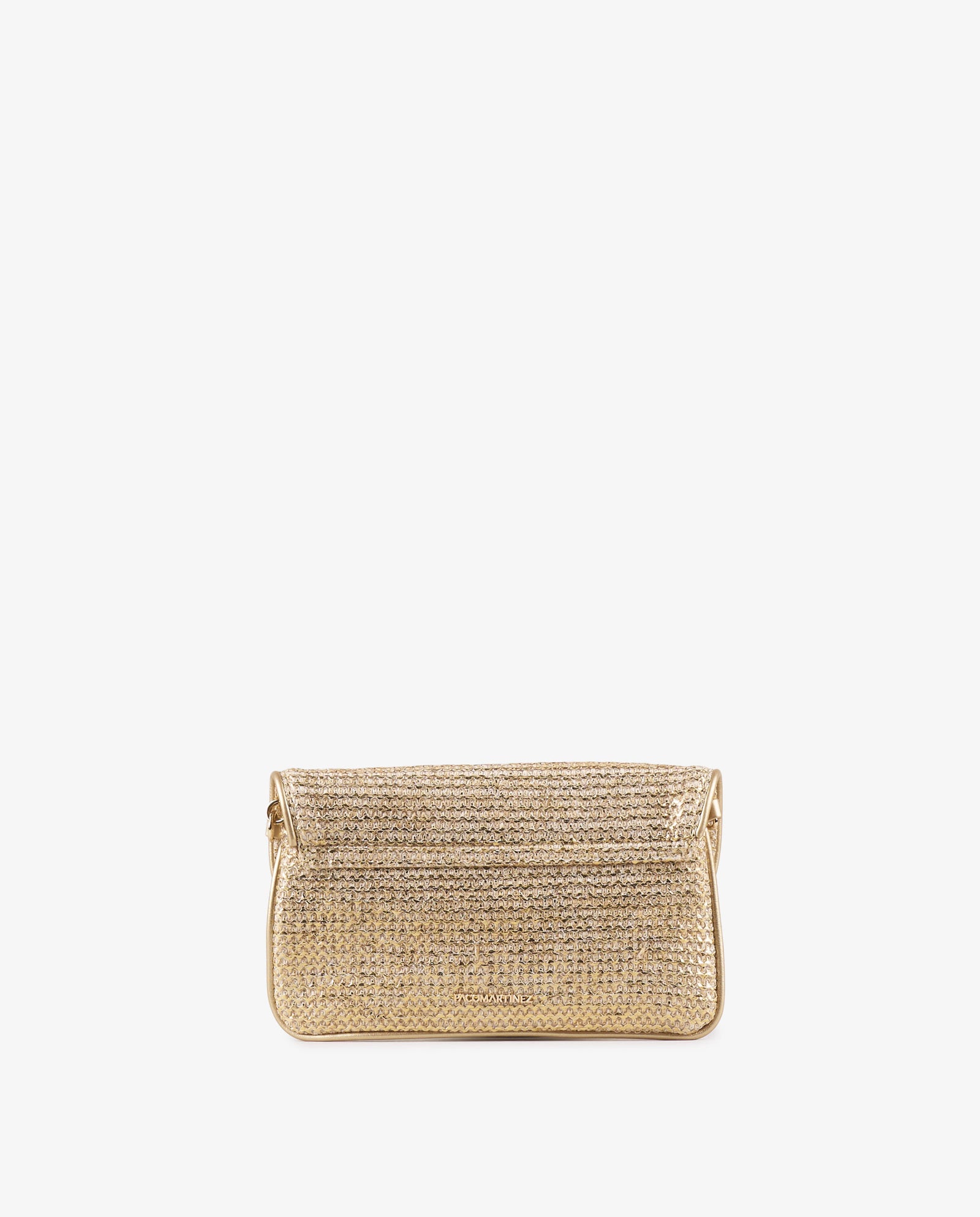 BOLSO RAFIA ORO