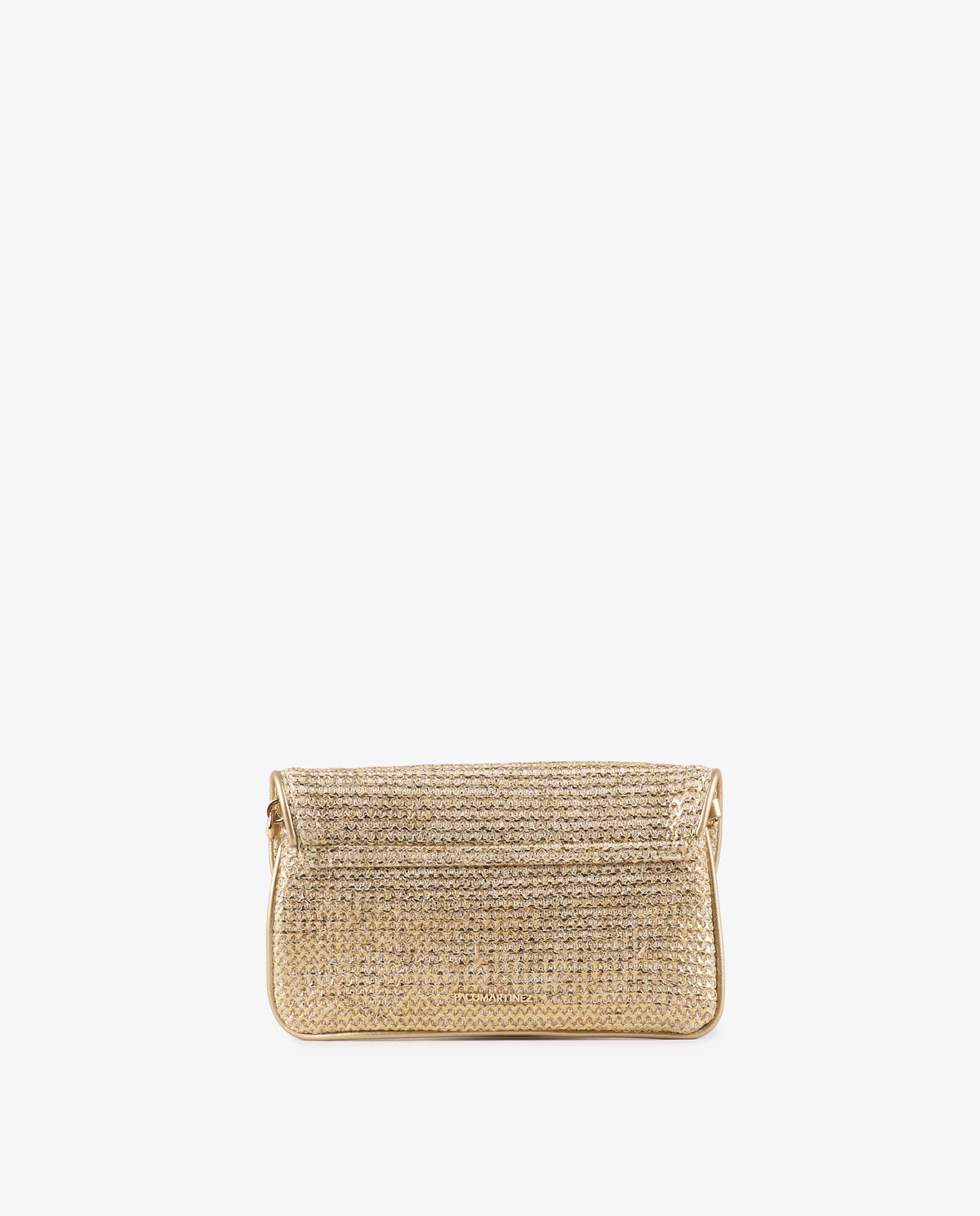 BOLSO RAFIA ORO