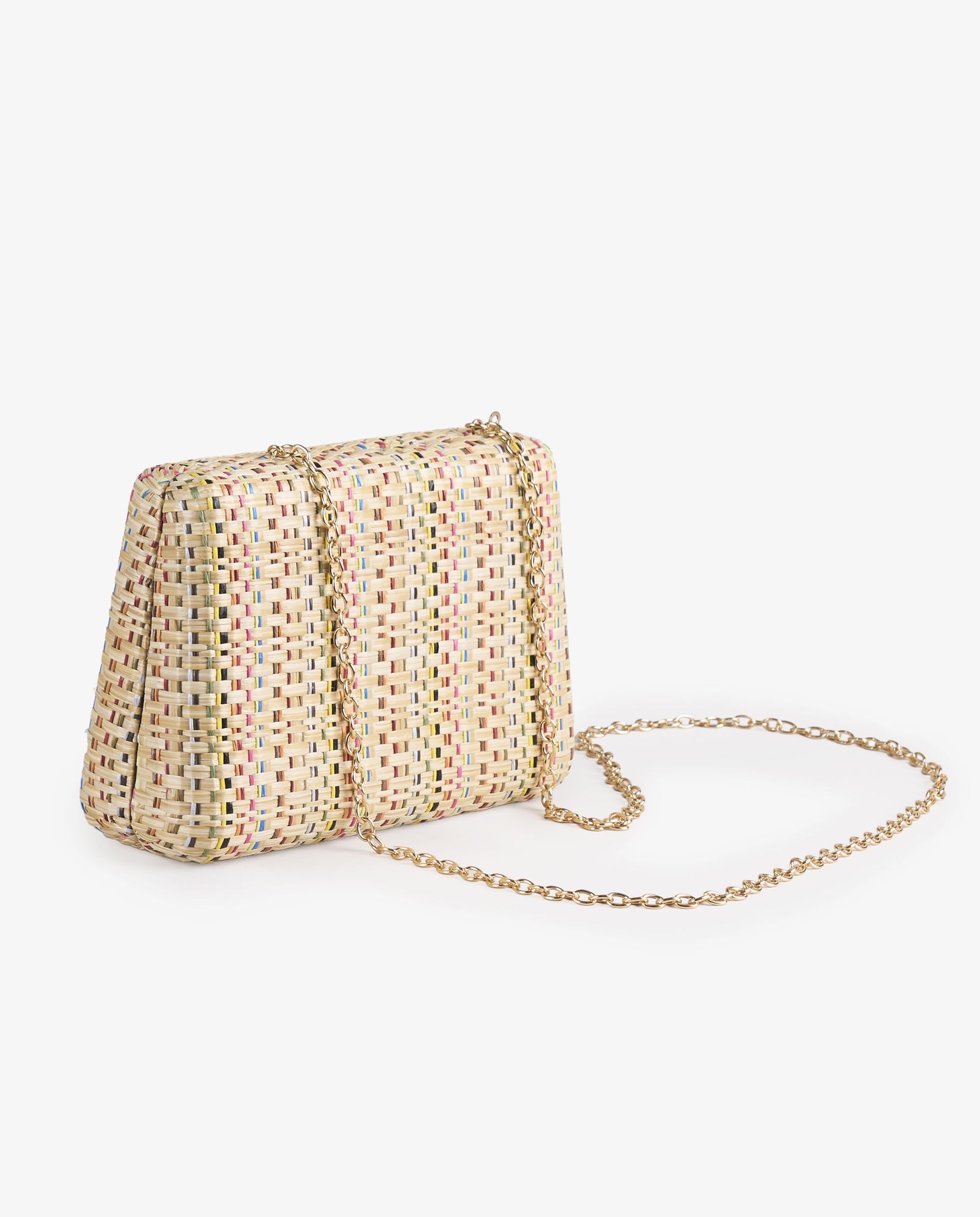 CLUTCH RAFIA COLORES
