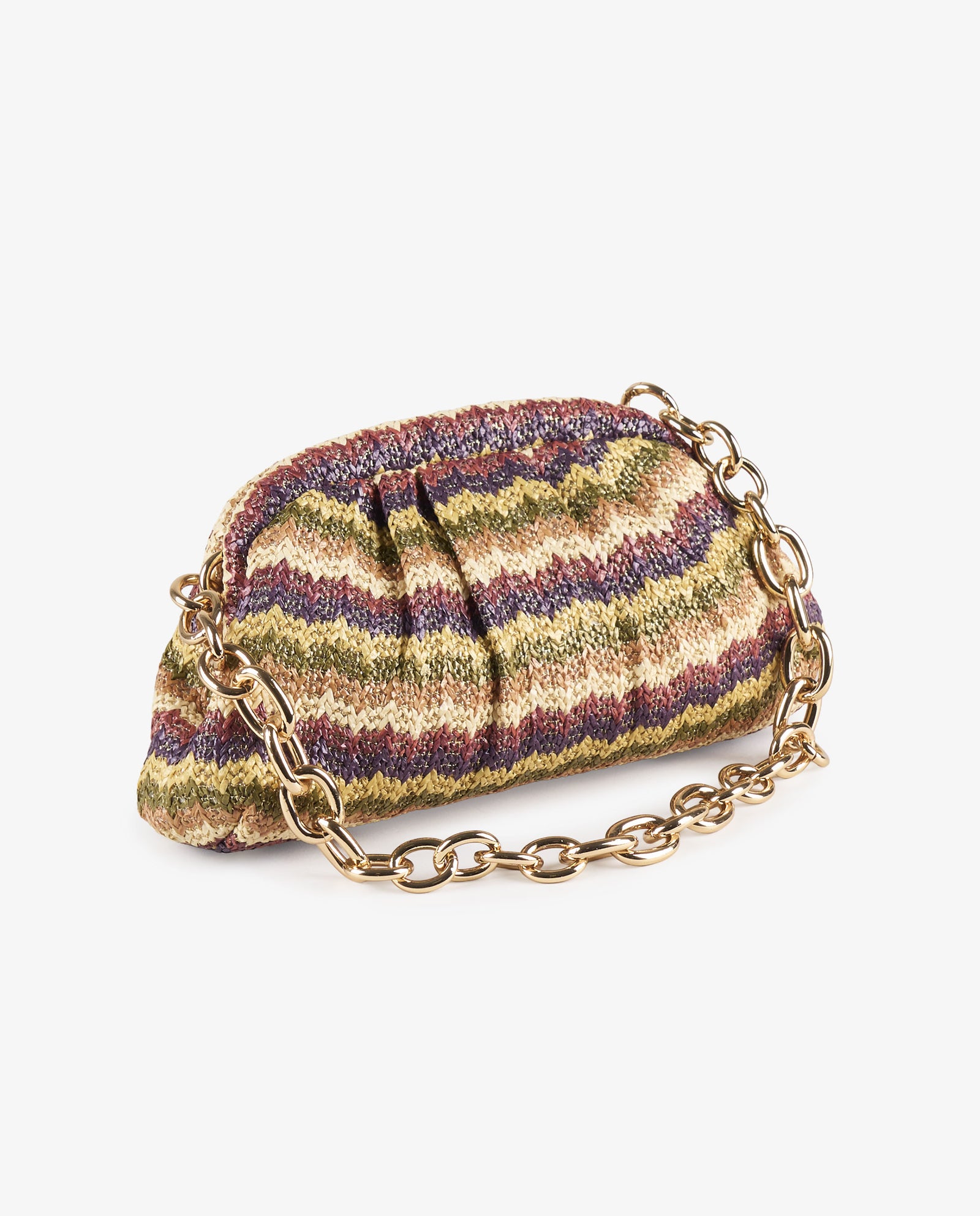 CLUTCH RAFIA RAYAS