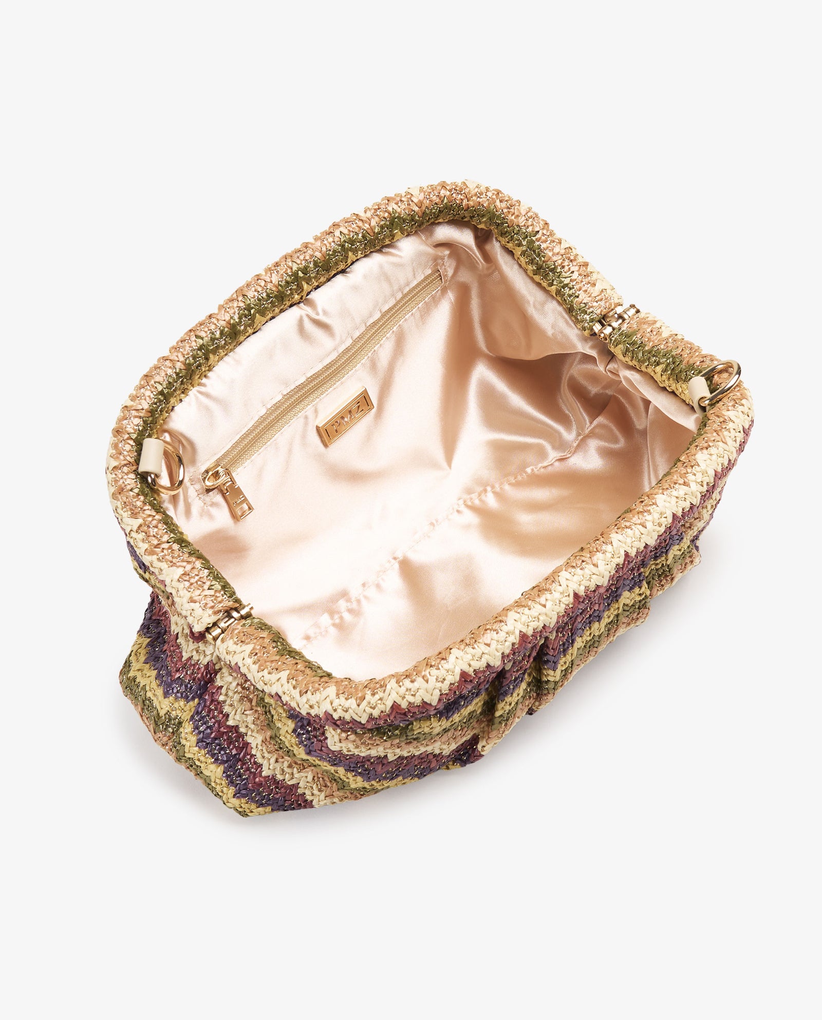 CLUTCH RAFIA RAYAS