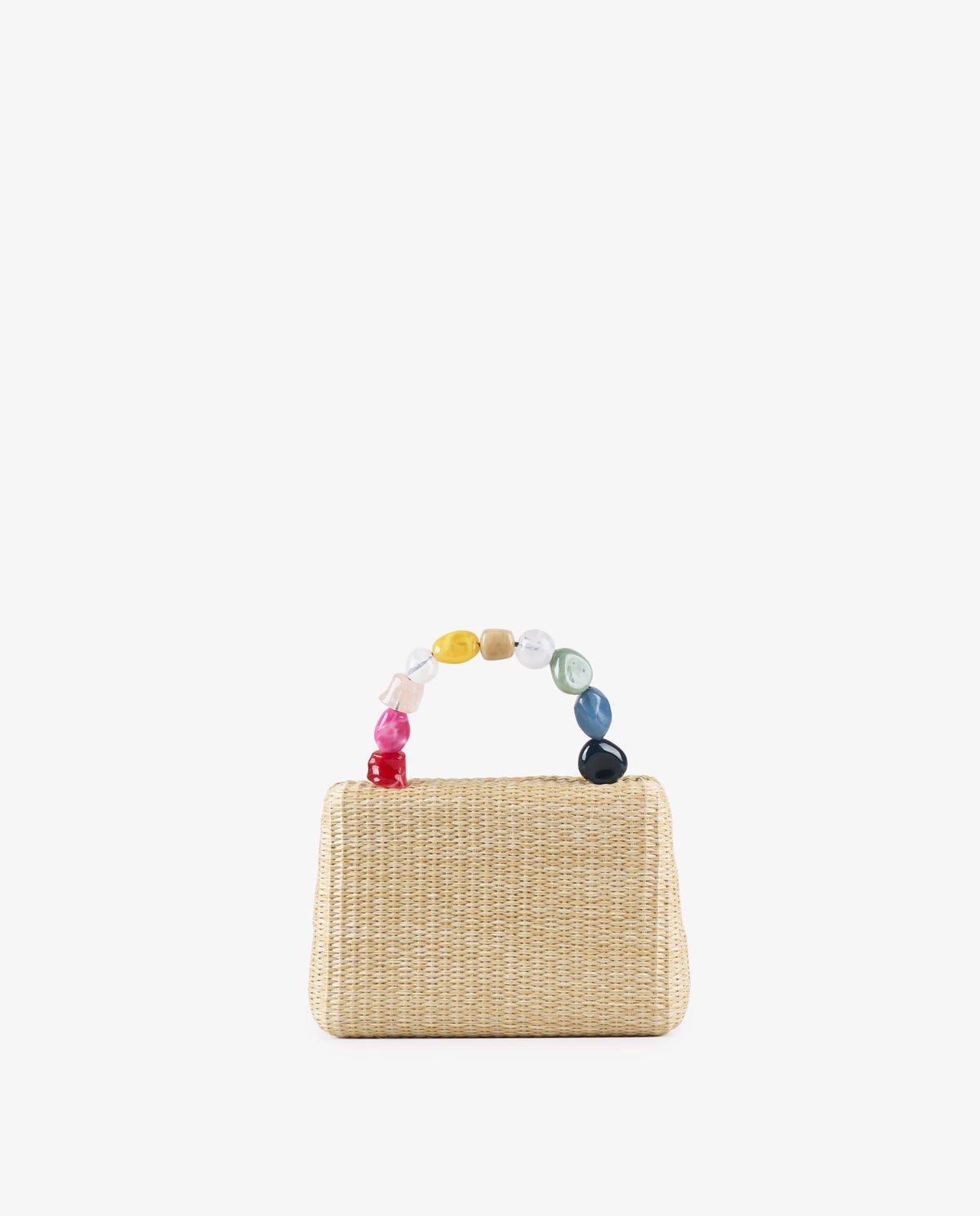 CLUTCH RAFIA PIEDRAS